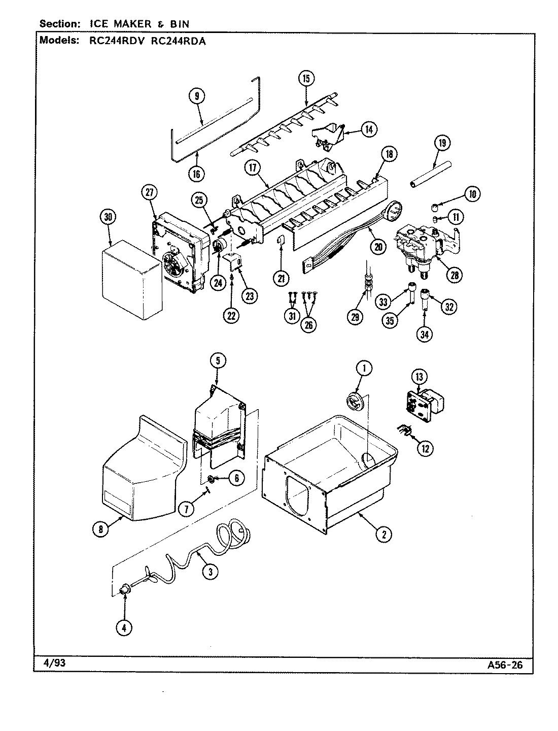 06 - ICE MAKER & BIN