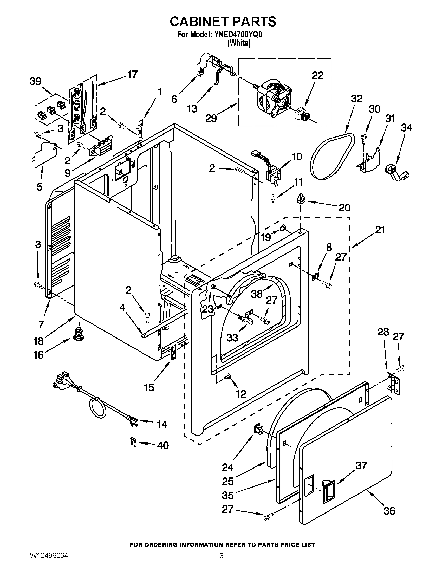 02 - CABINET PARTS