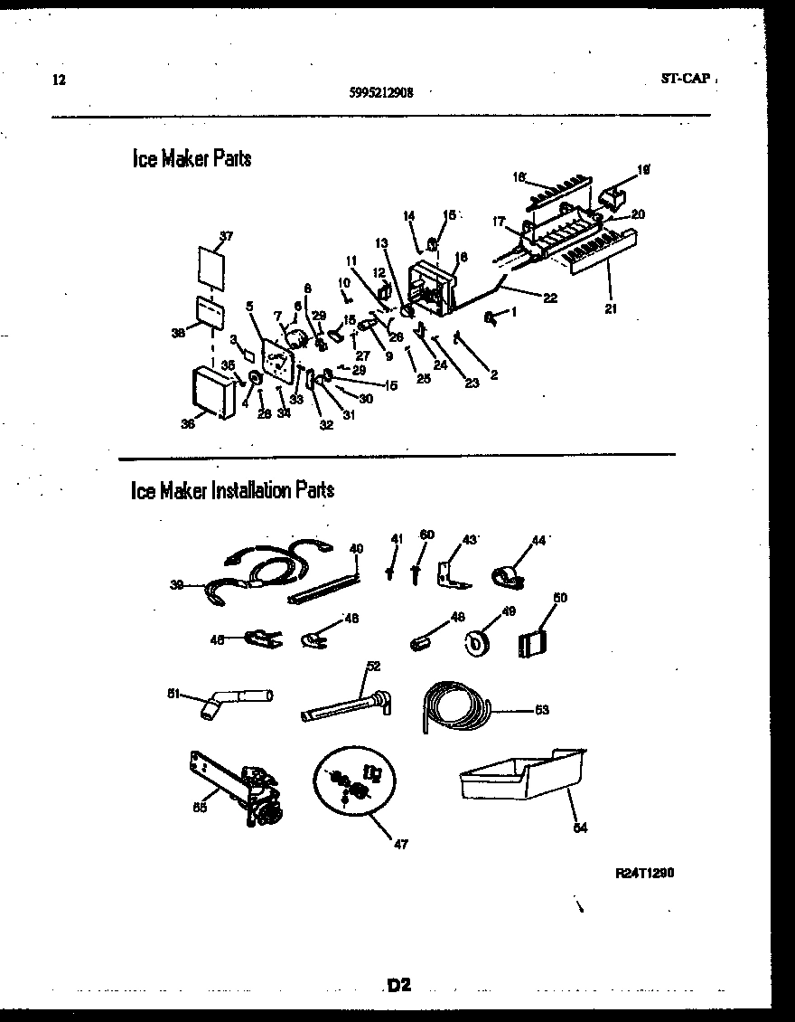 07 - ICE MAKER AND INSTALLATION PARTS