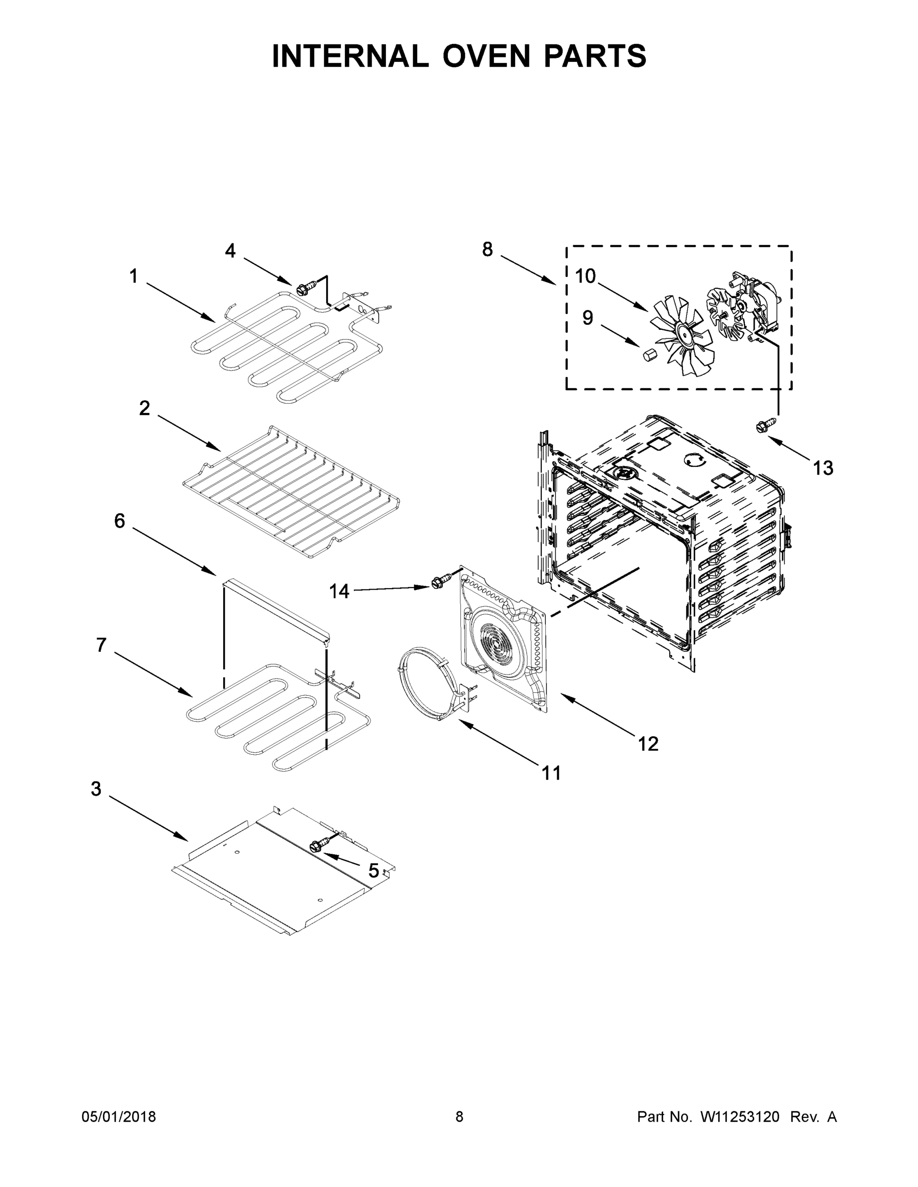 05 - INTERNAL OVEN PARTS
