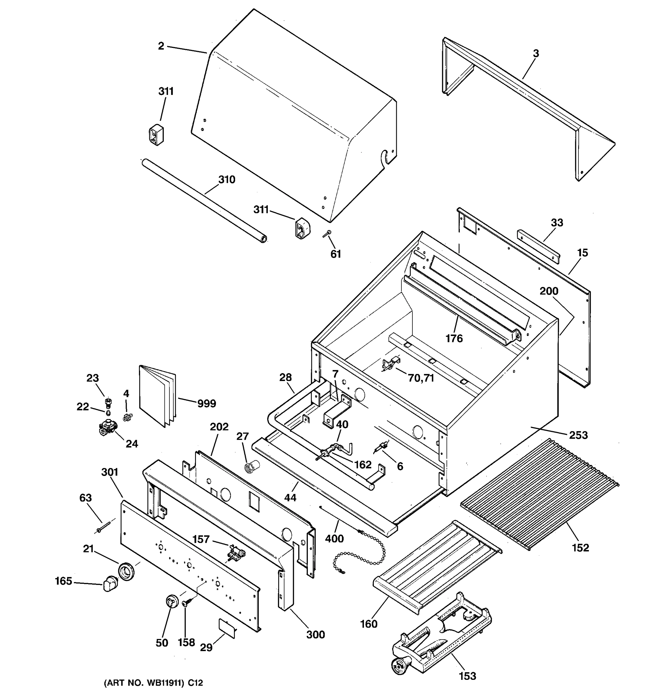 RANGE PARTS