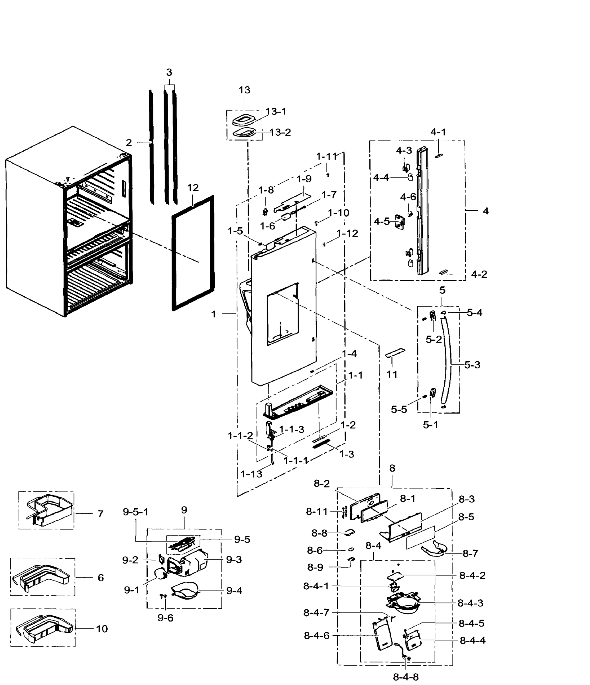 FRIDGE DOOR LT