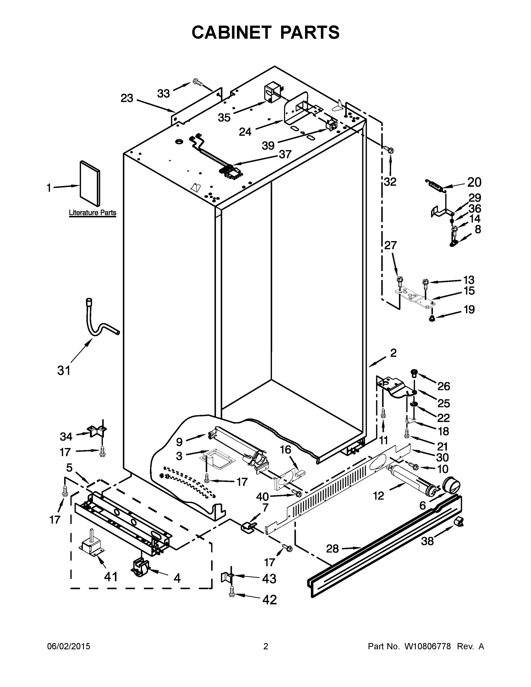 02 - CABINET PARTS