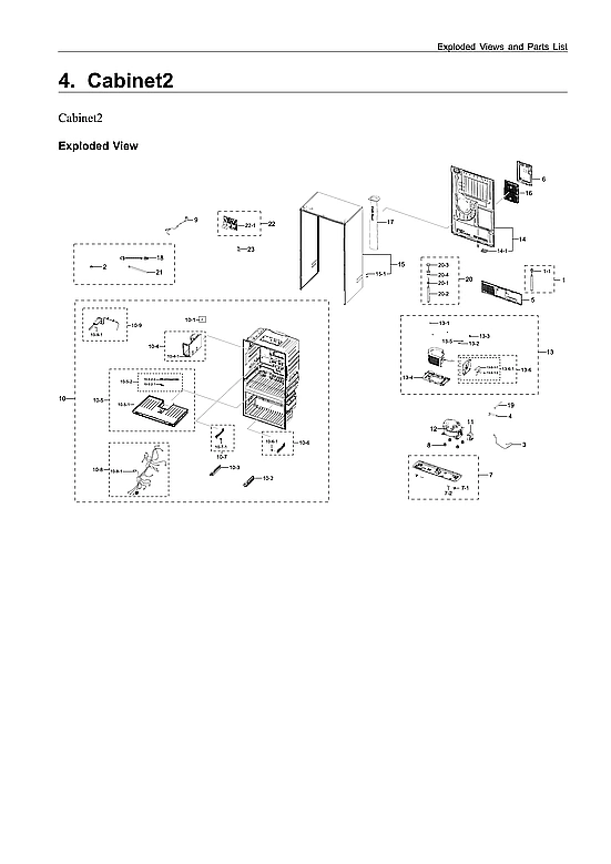 CABINET 2 PARTS