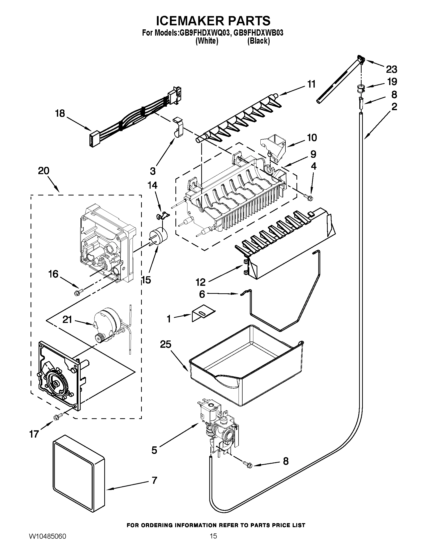 08 - ICEMAKER PARTS