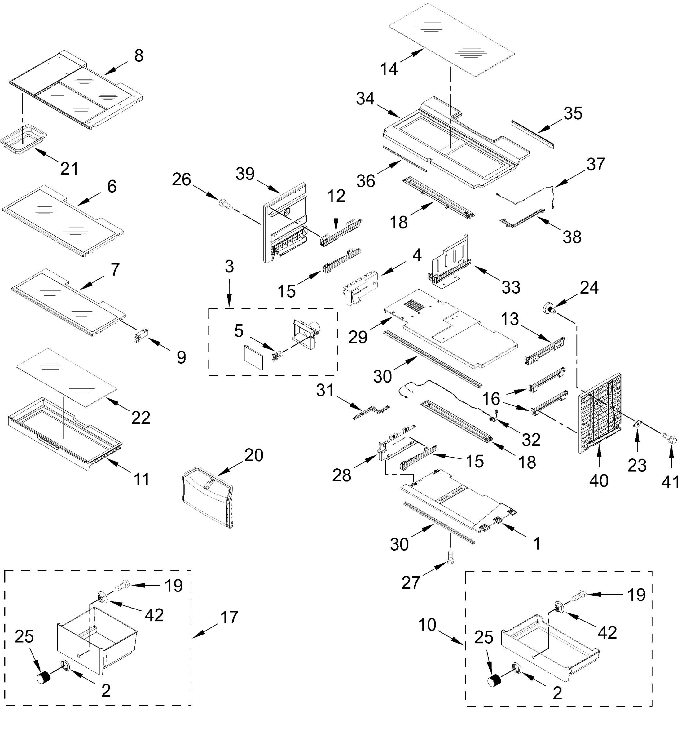 SHELF PARTS