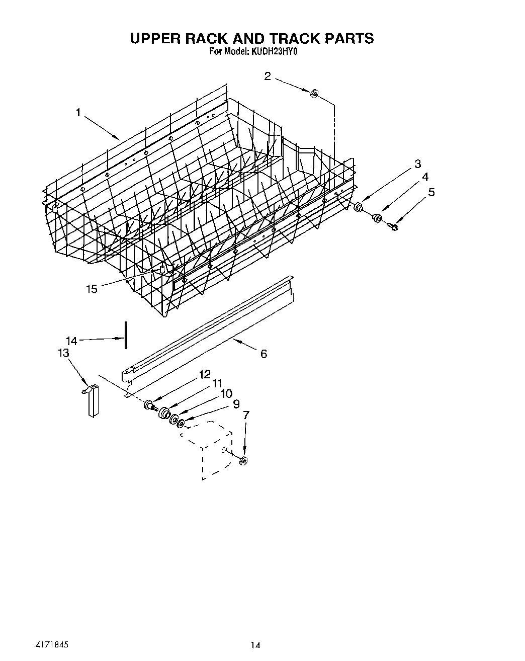11 - UPPER RACK AND TRACK