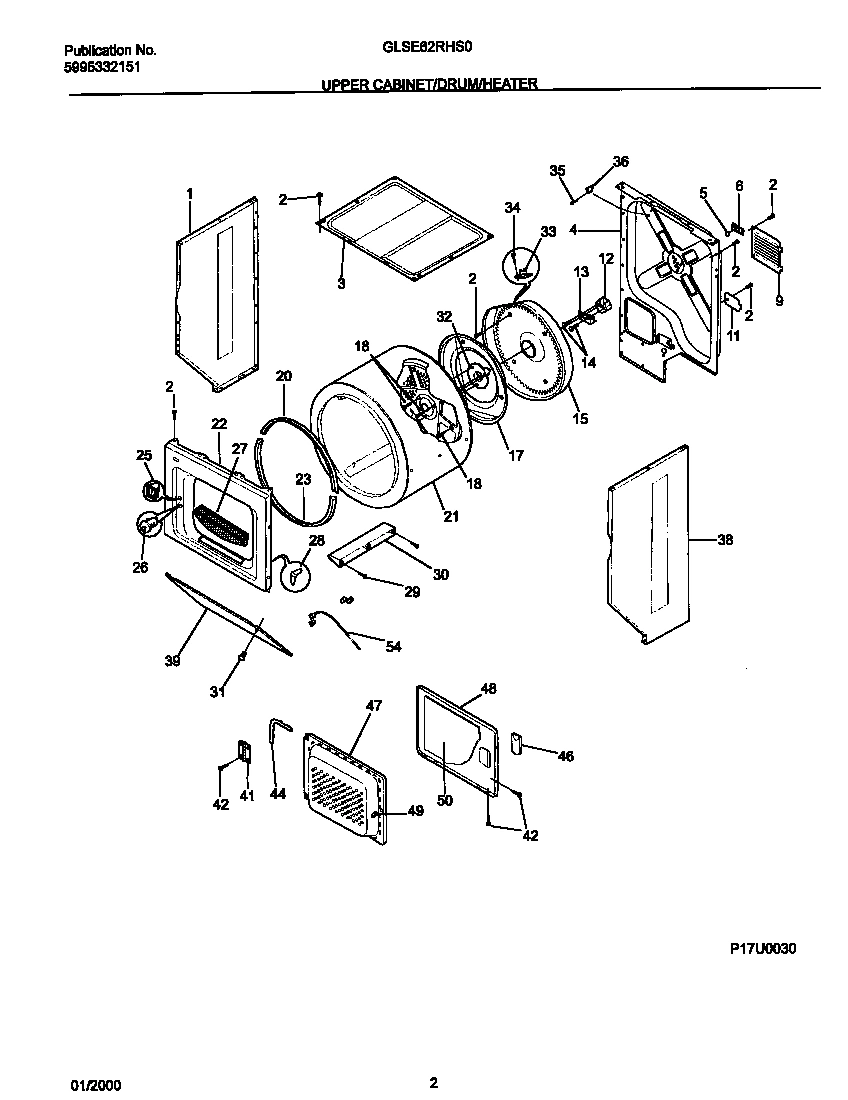 02 - P17U0030 DRY CAB,DRM,HTR