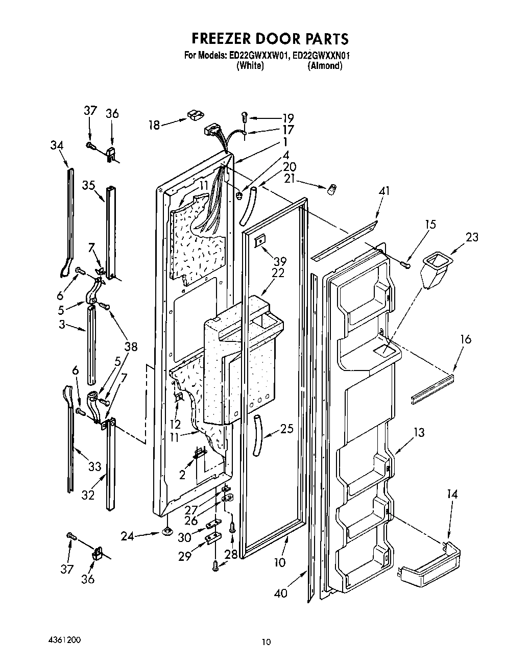 08 - FREEZER DOOR