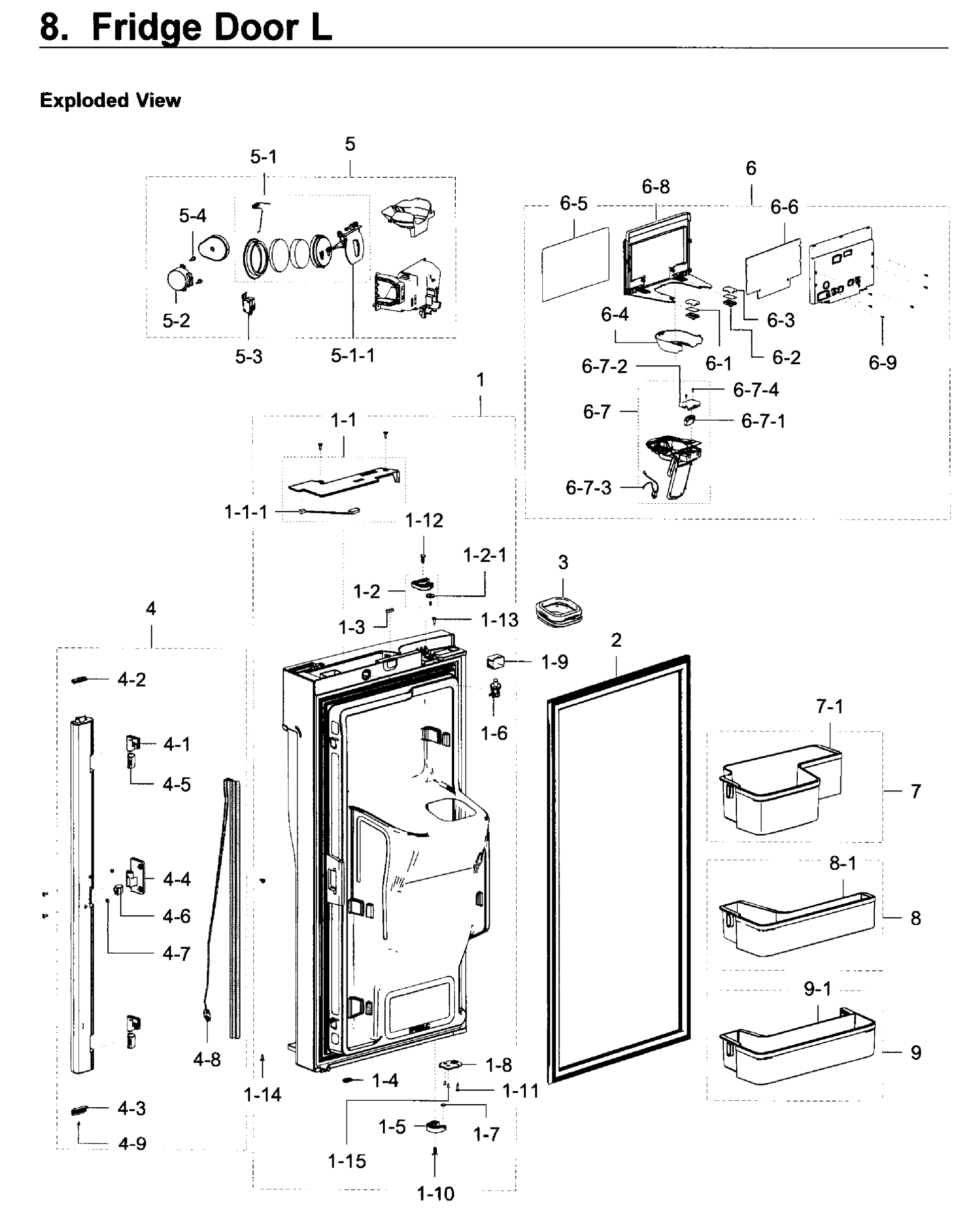 FRIDGE DOOR L