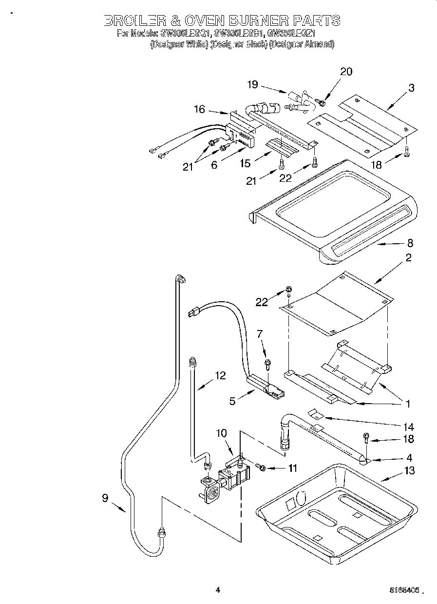 04 - BROILER AND OVEN BURNER