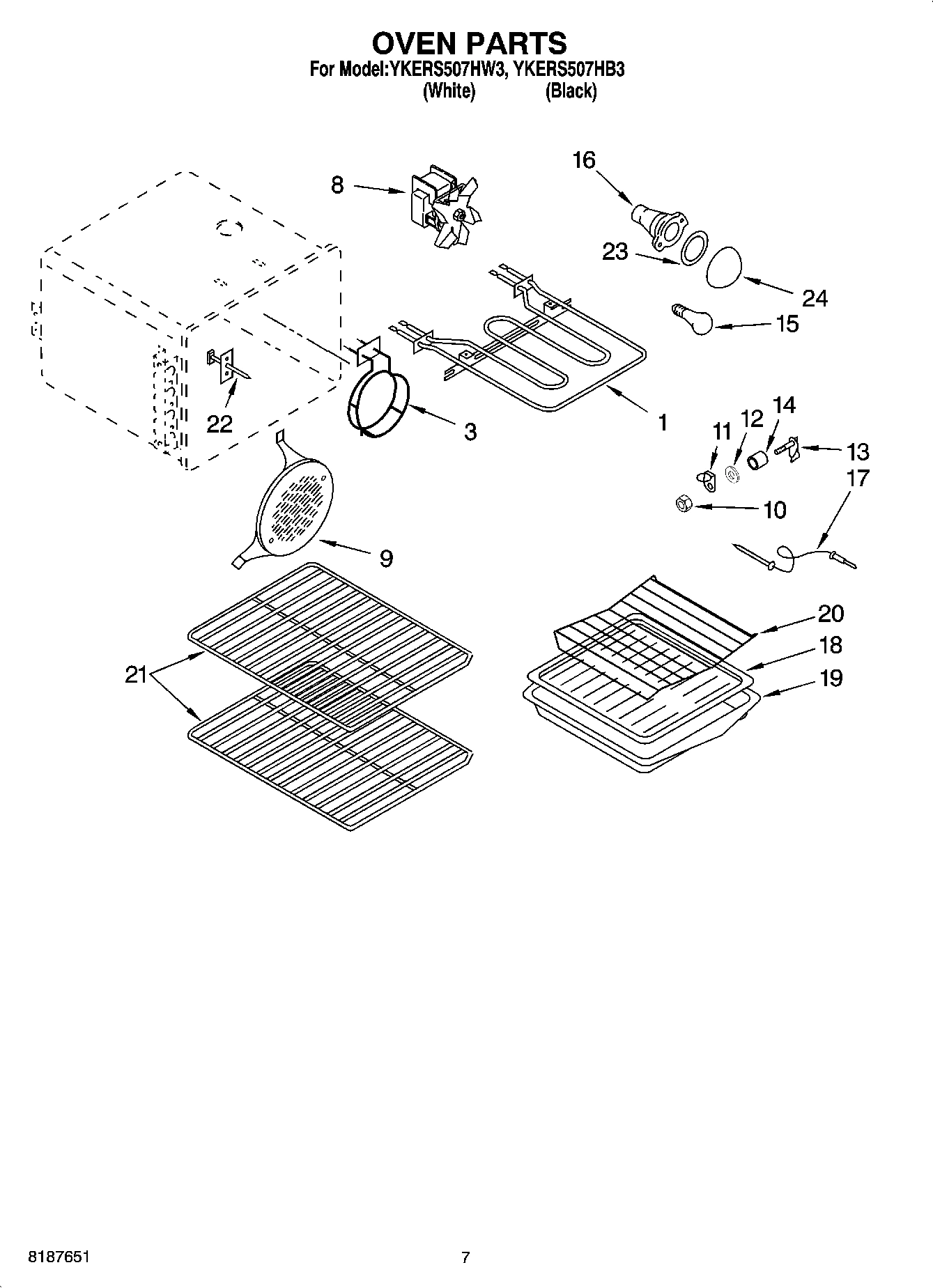 05 - OVEN PARTS