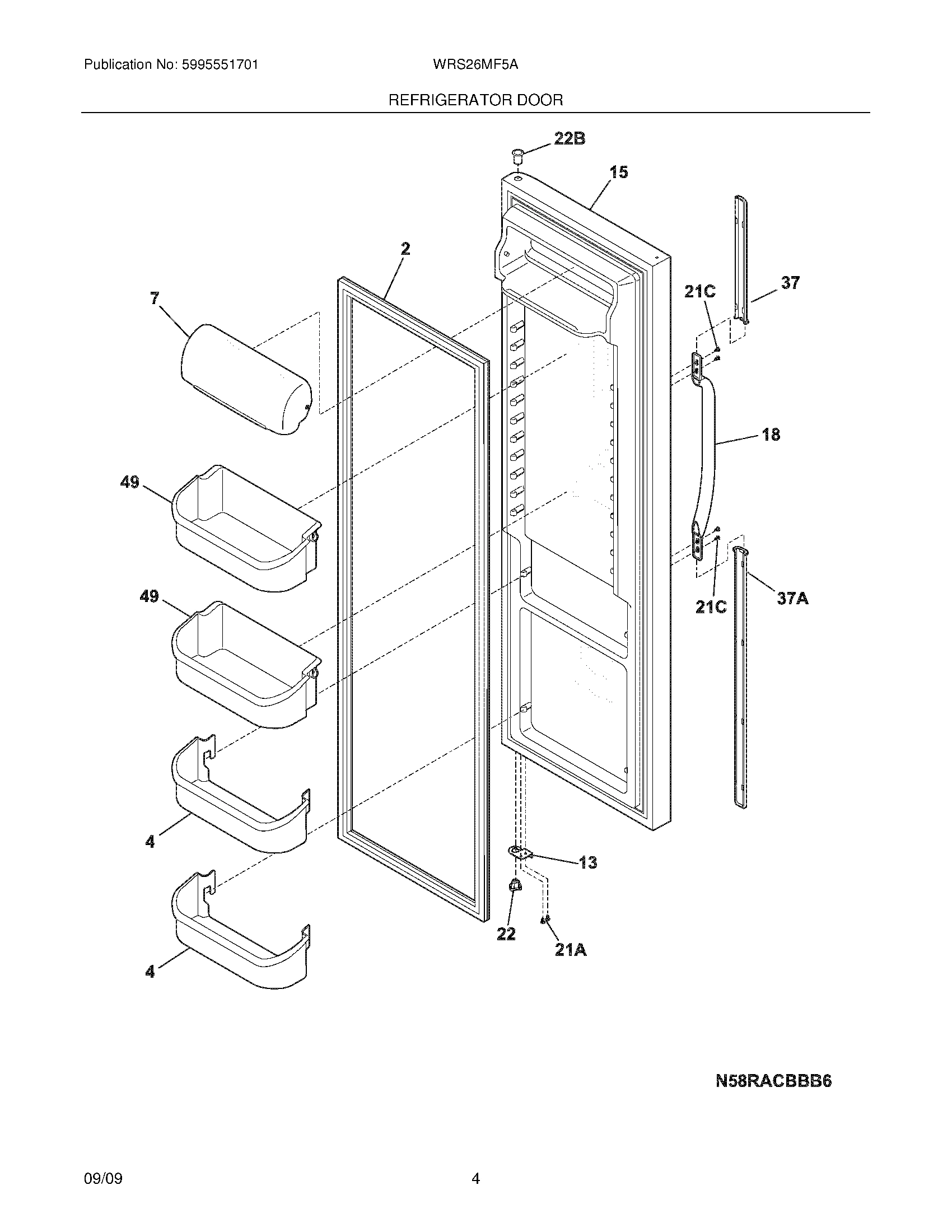 05 - REFRIGERATOR DOOR