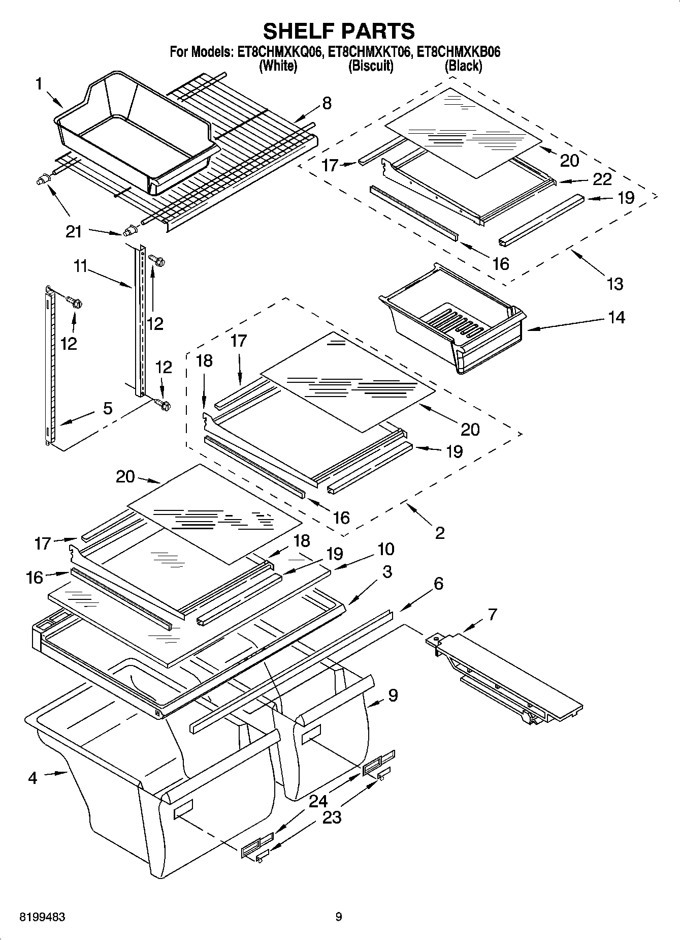 05 - SHELF PARTS