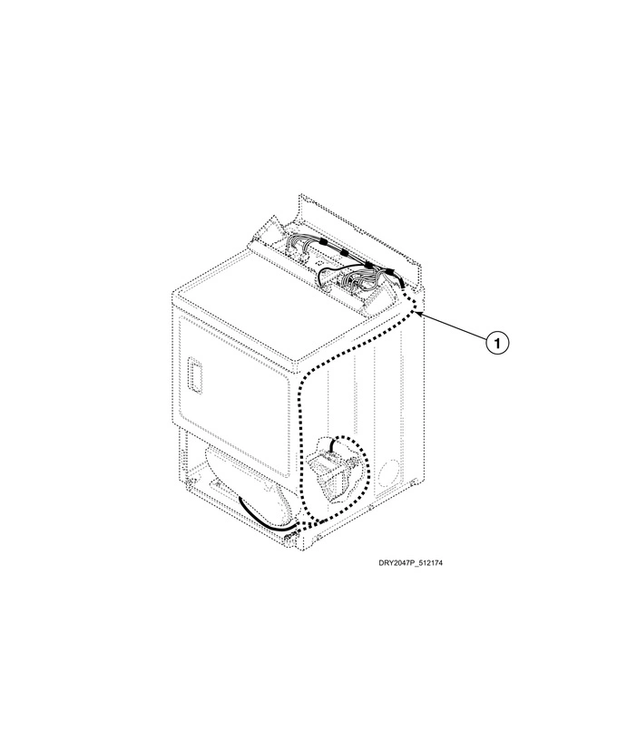 Wire Harnesses And Wires - Rear Control Models Through serial no. 1207
