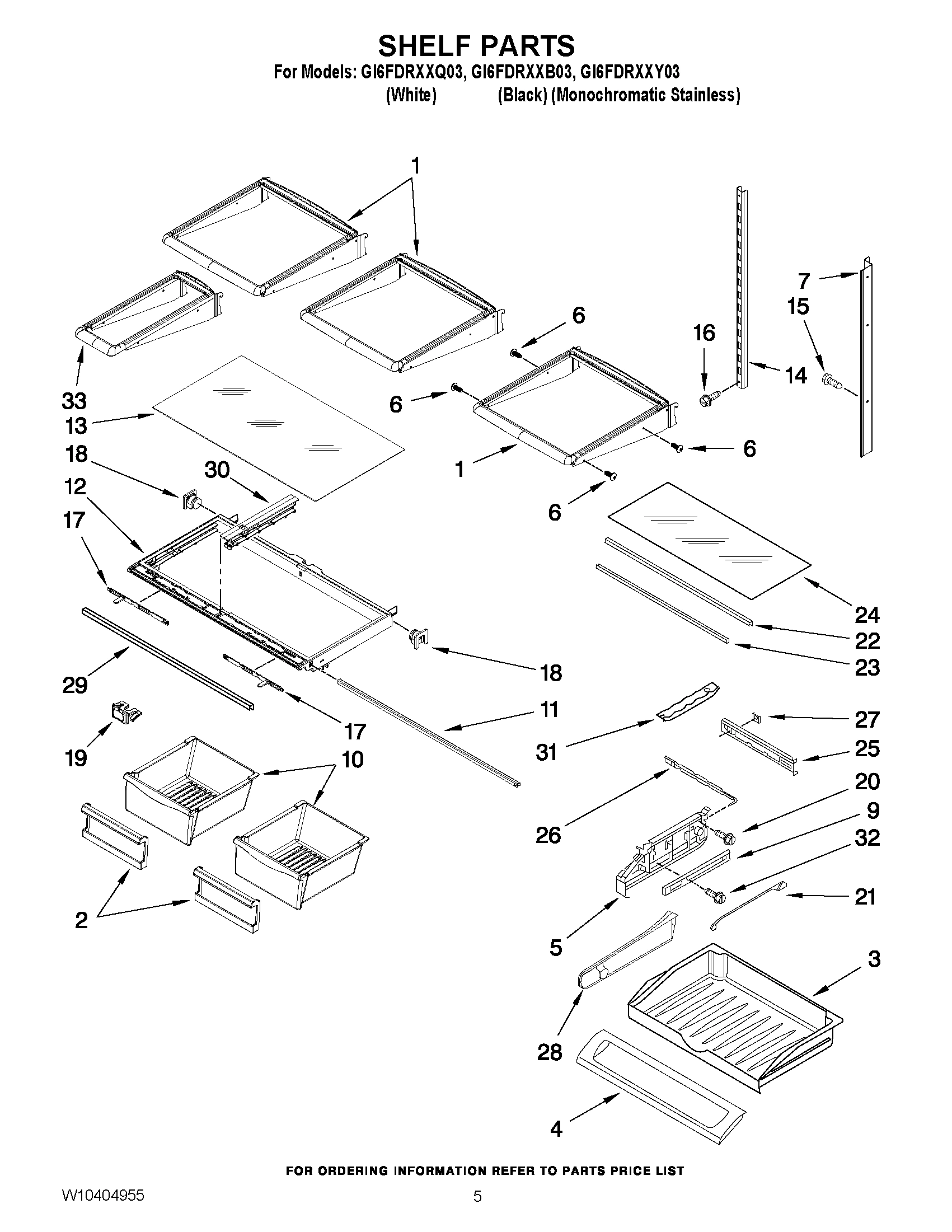 03 - SHELF PARTS