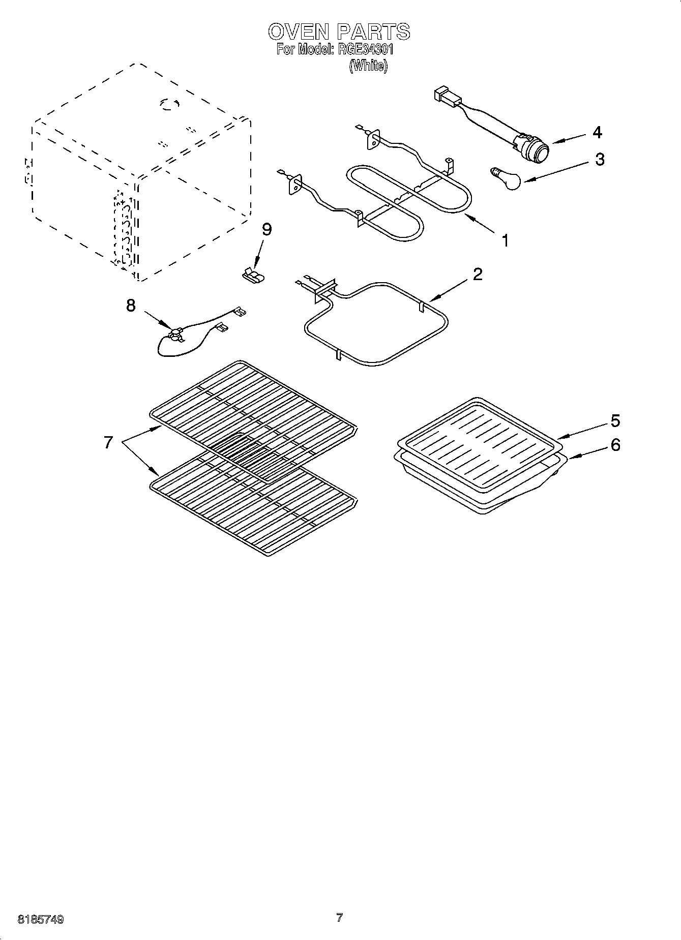 05 - OVEN PARTS, MISCELLANEOUS PARTS