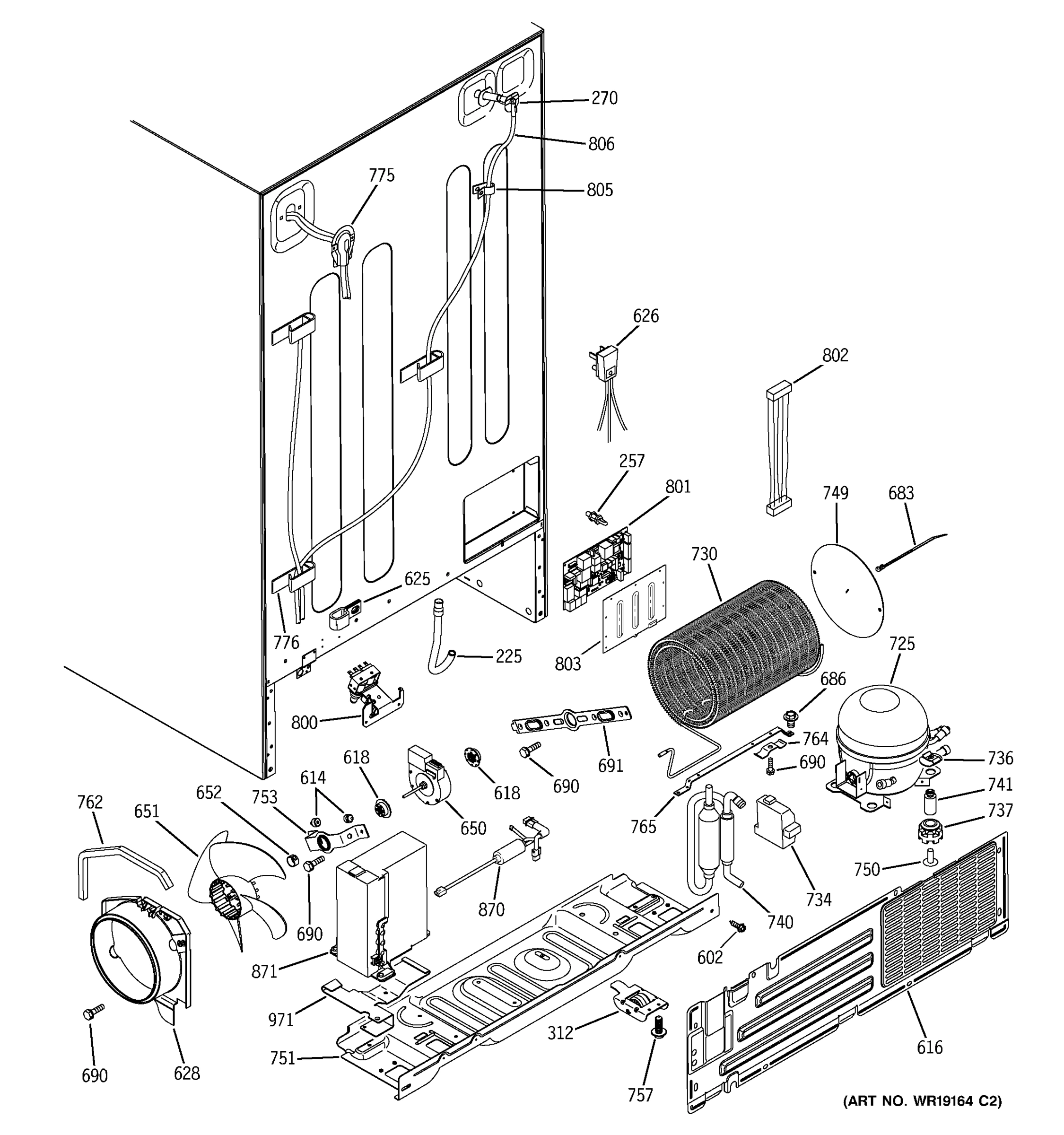 SEALED SYSTEM & MOTHER BOARD