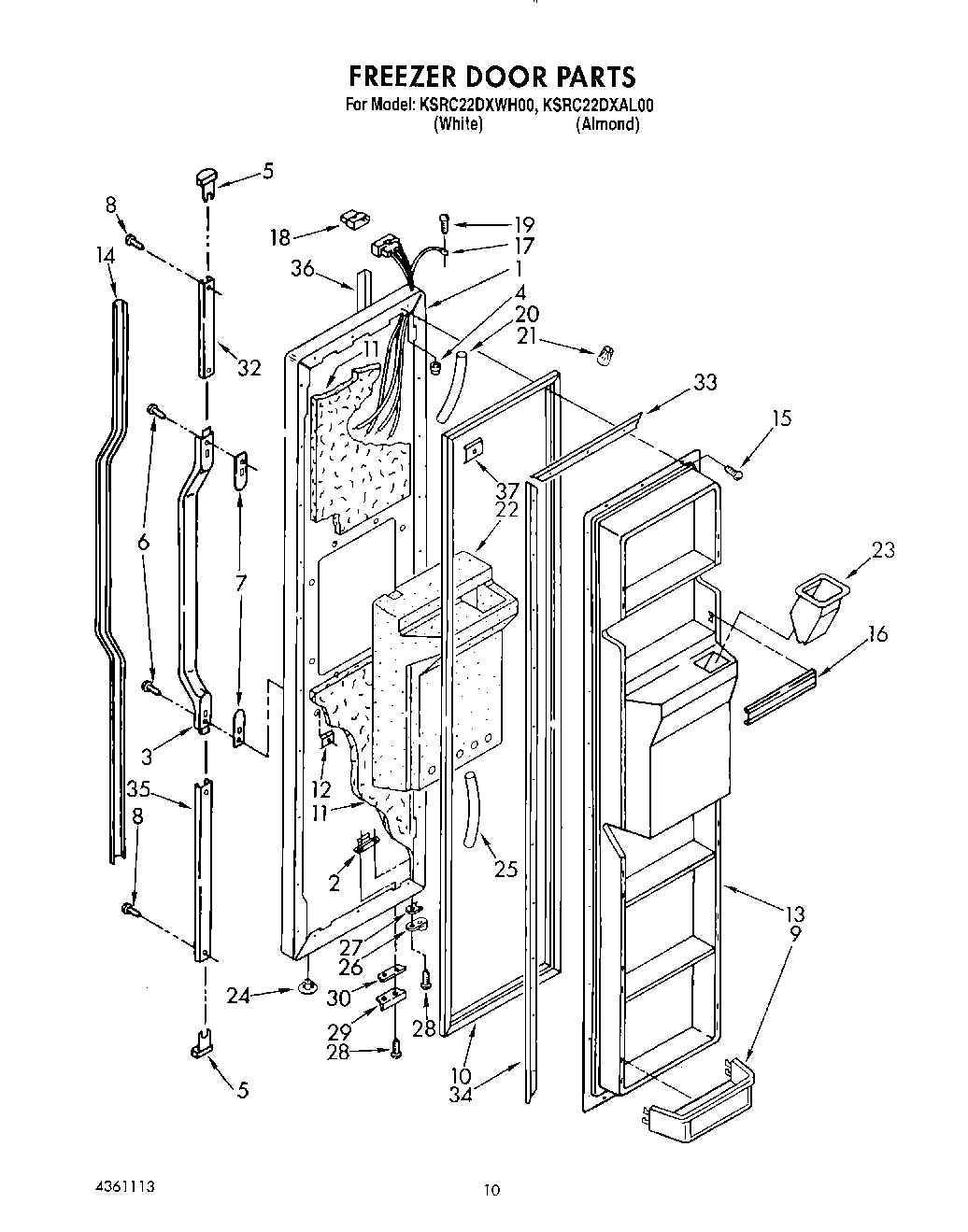 07 - FREEZER DOOR