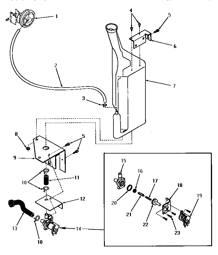 22 - RESERVOIR & DRAIN VALVE