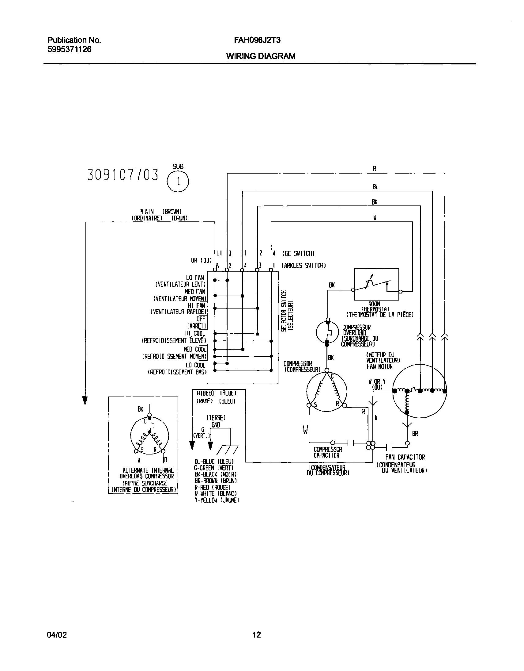12 - WIRING DIAGRAM