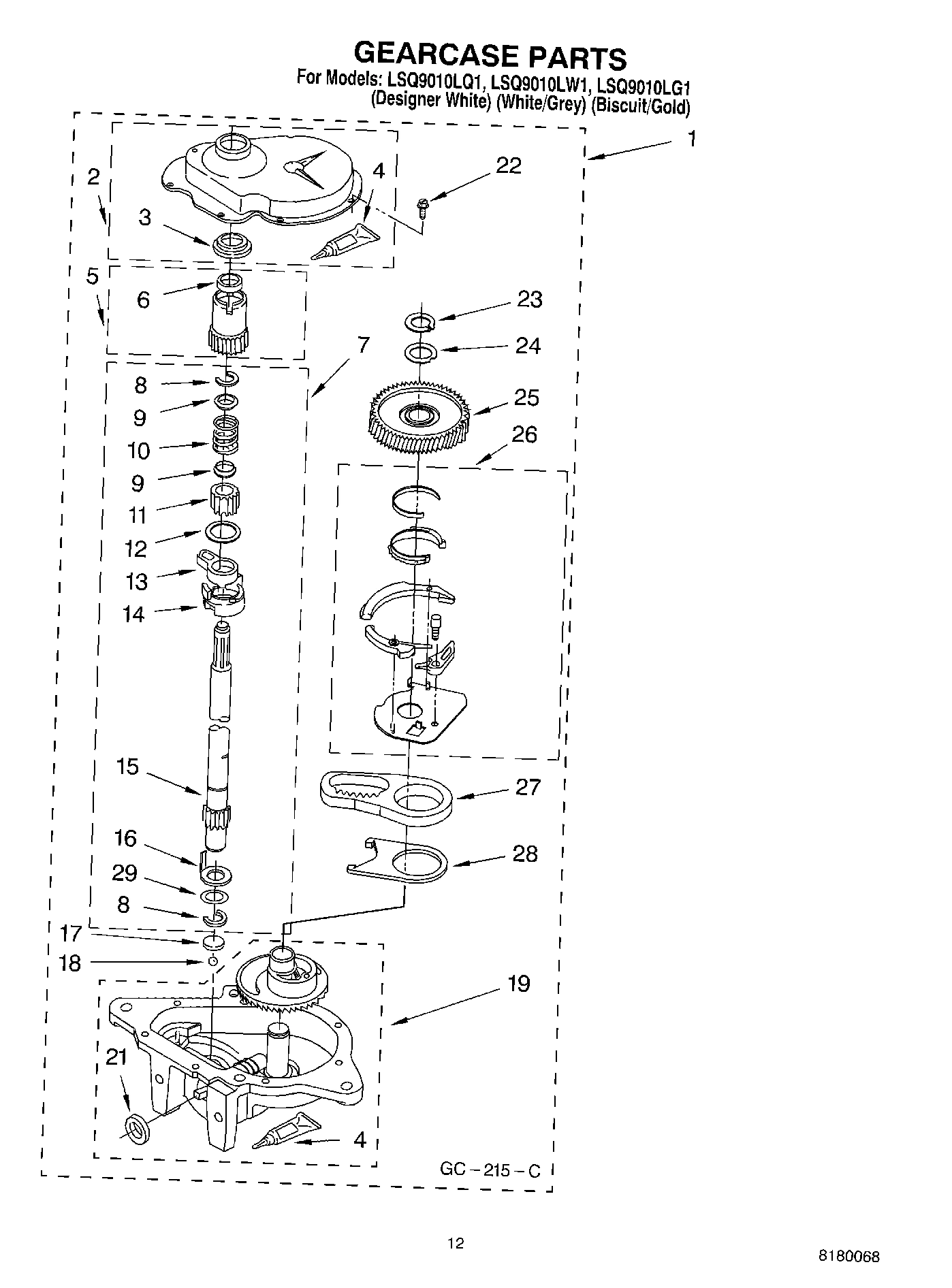 08 - GEARCASE PARTS