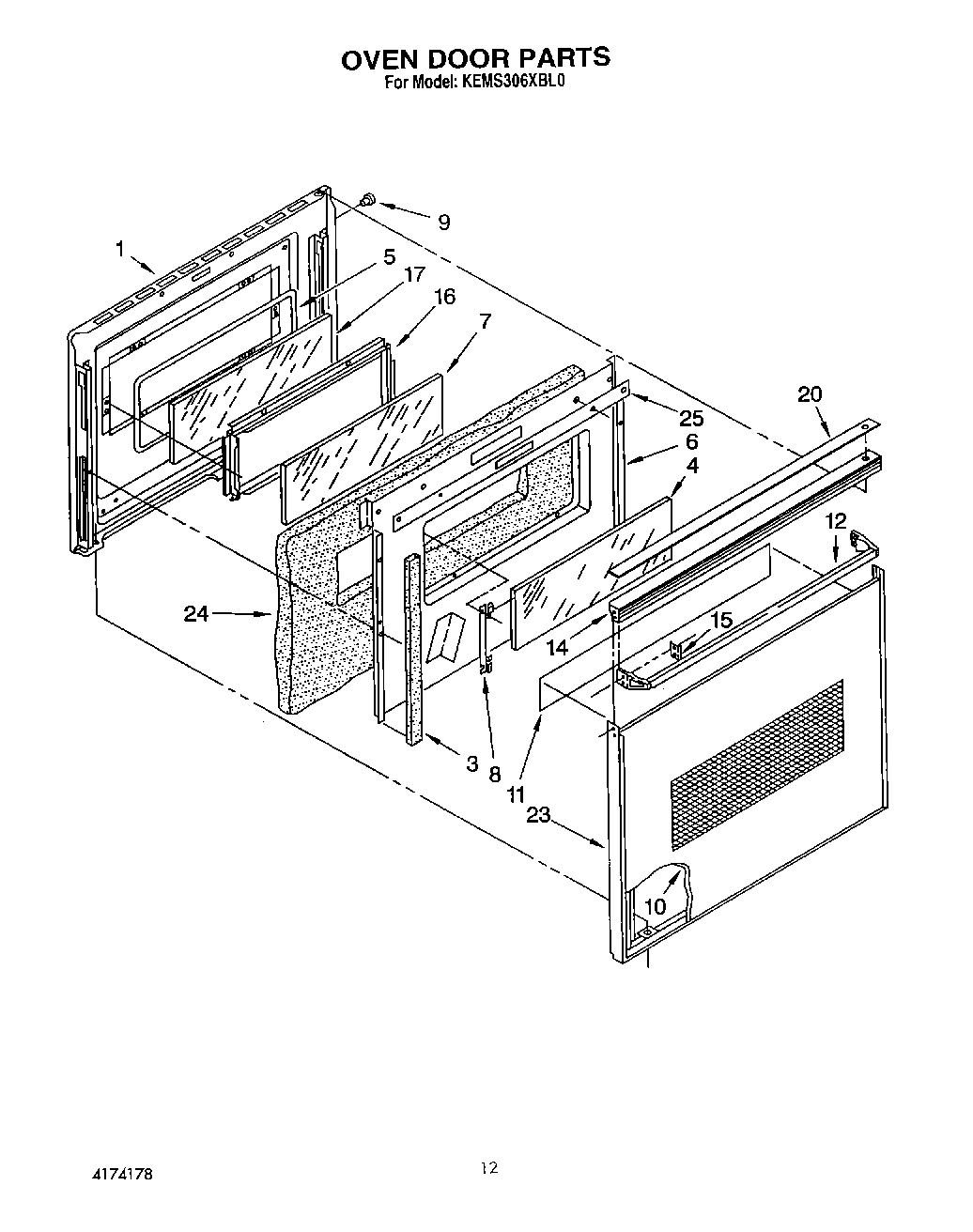 09 - OVEN DOOR