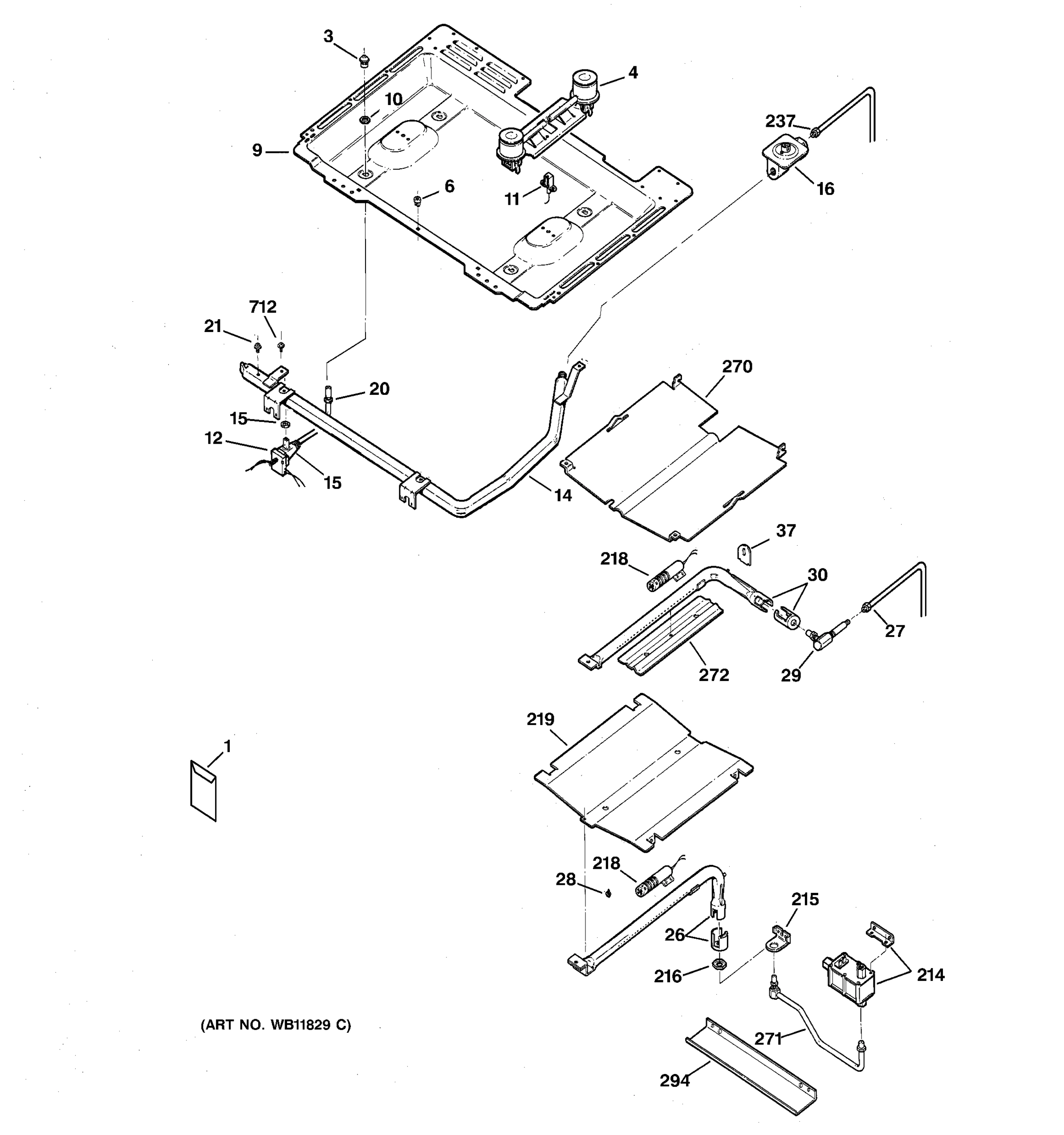 GAS & BURNER PARTS