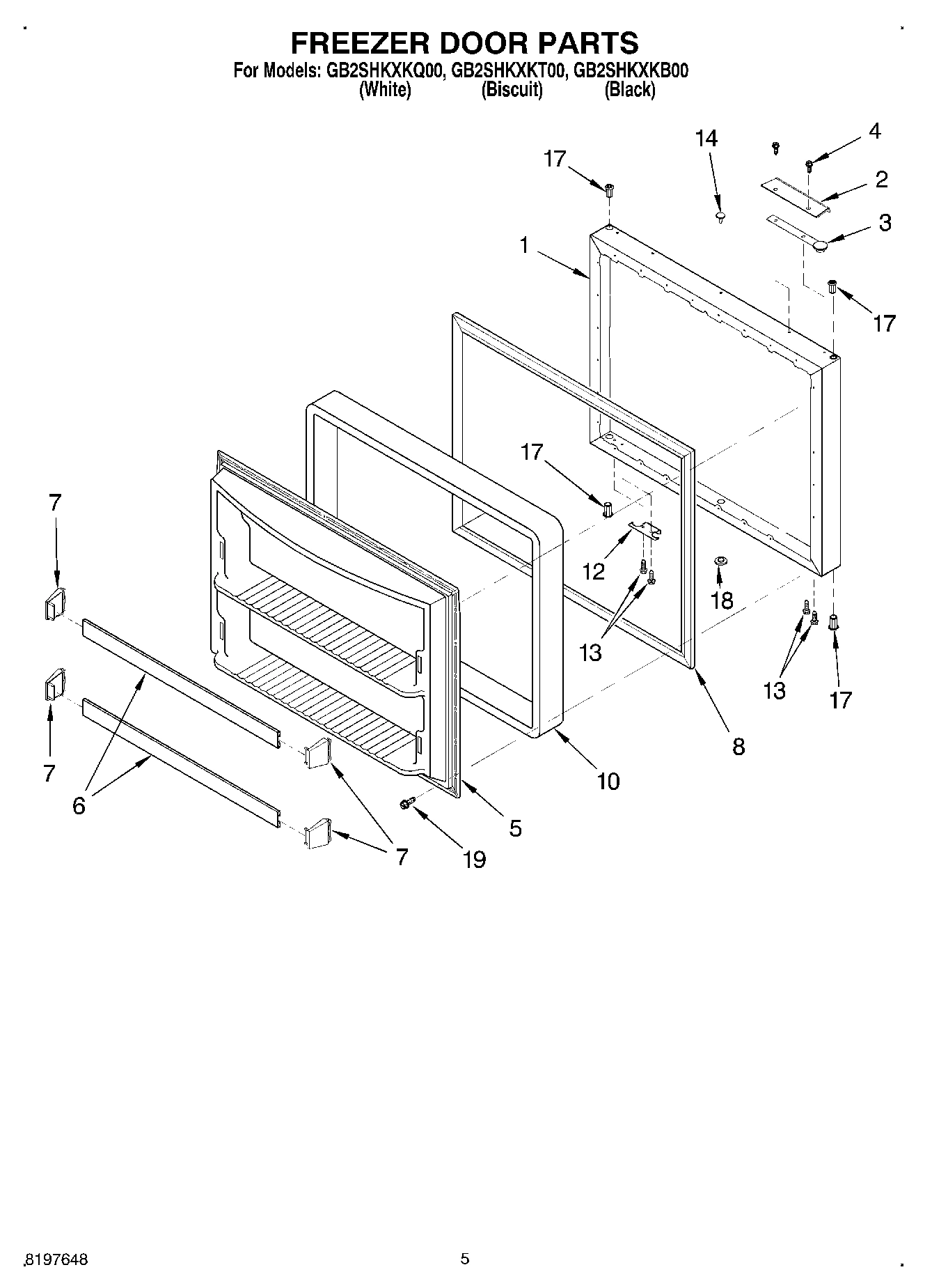 03 - FREEZER DOOR