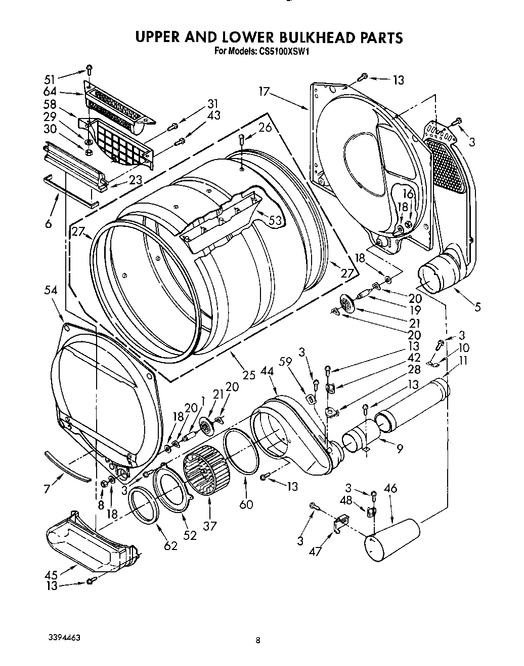 05 - UPPER AND LOWER BULKHEAD, LIT/OPTIONAL