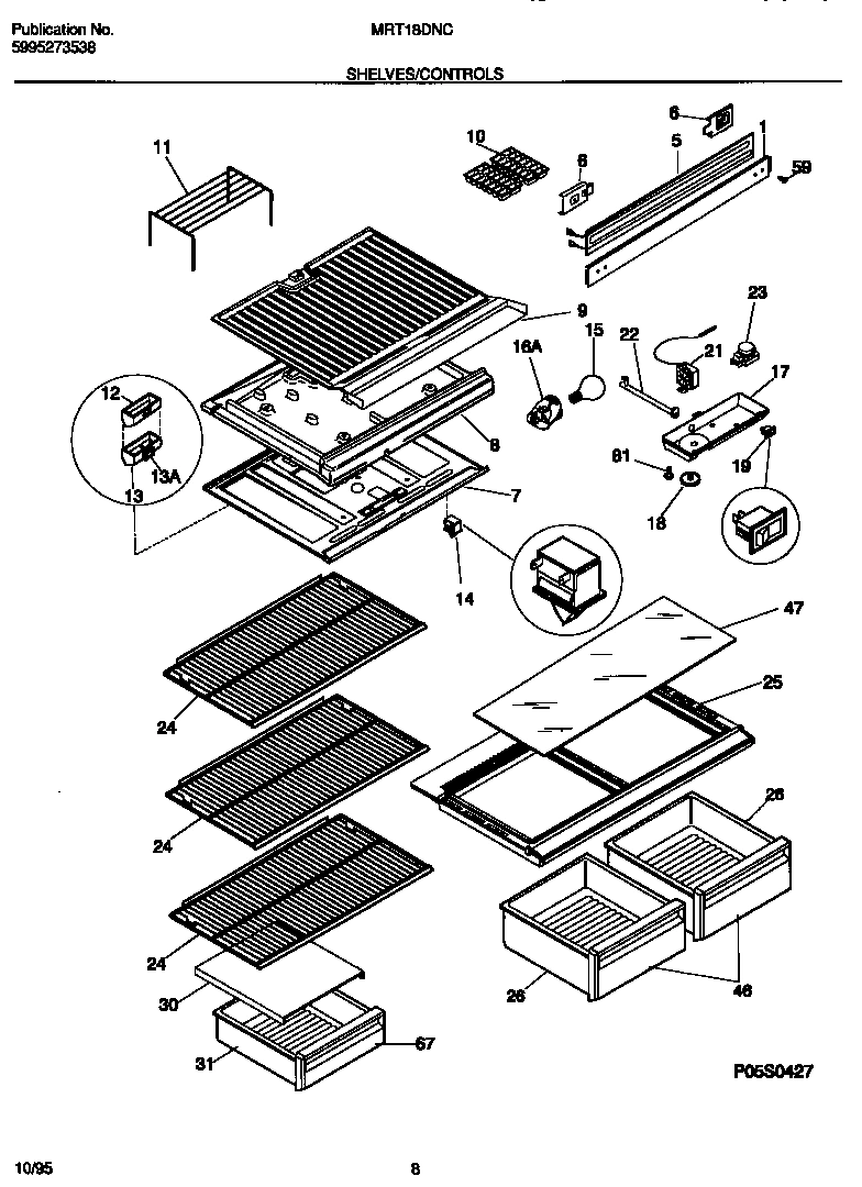 04 - SHELVES/CONTROLS
