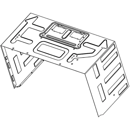 W10571410 Whirlpool Microwave Cabinet Wrapper