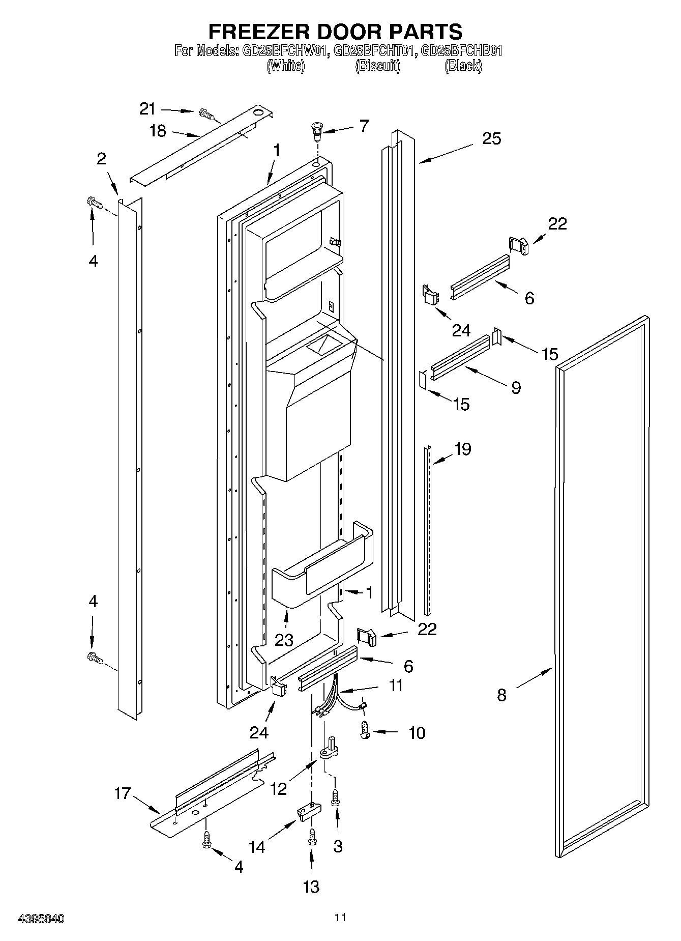 07 - FREEZER DOOR