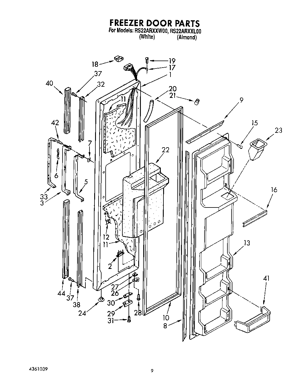 07 - FREEZER DOOR