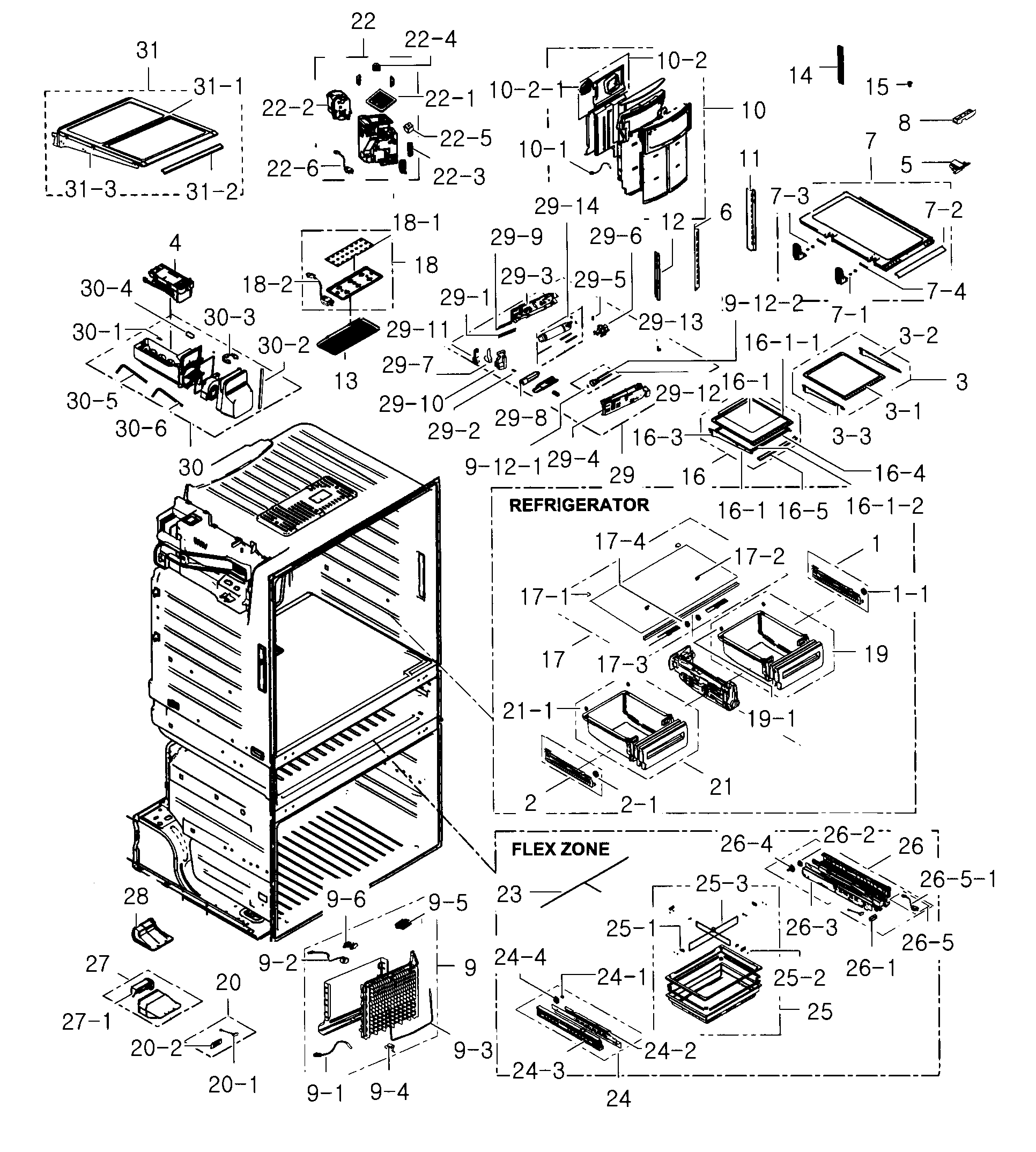 REFRIGERATOR / ICEMAKER