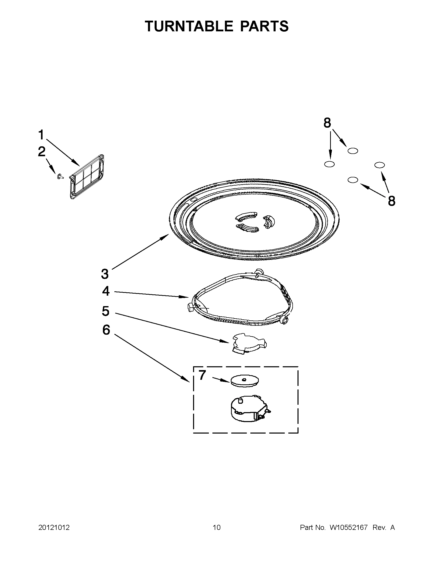 05 - TURNTABLE PARTS
