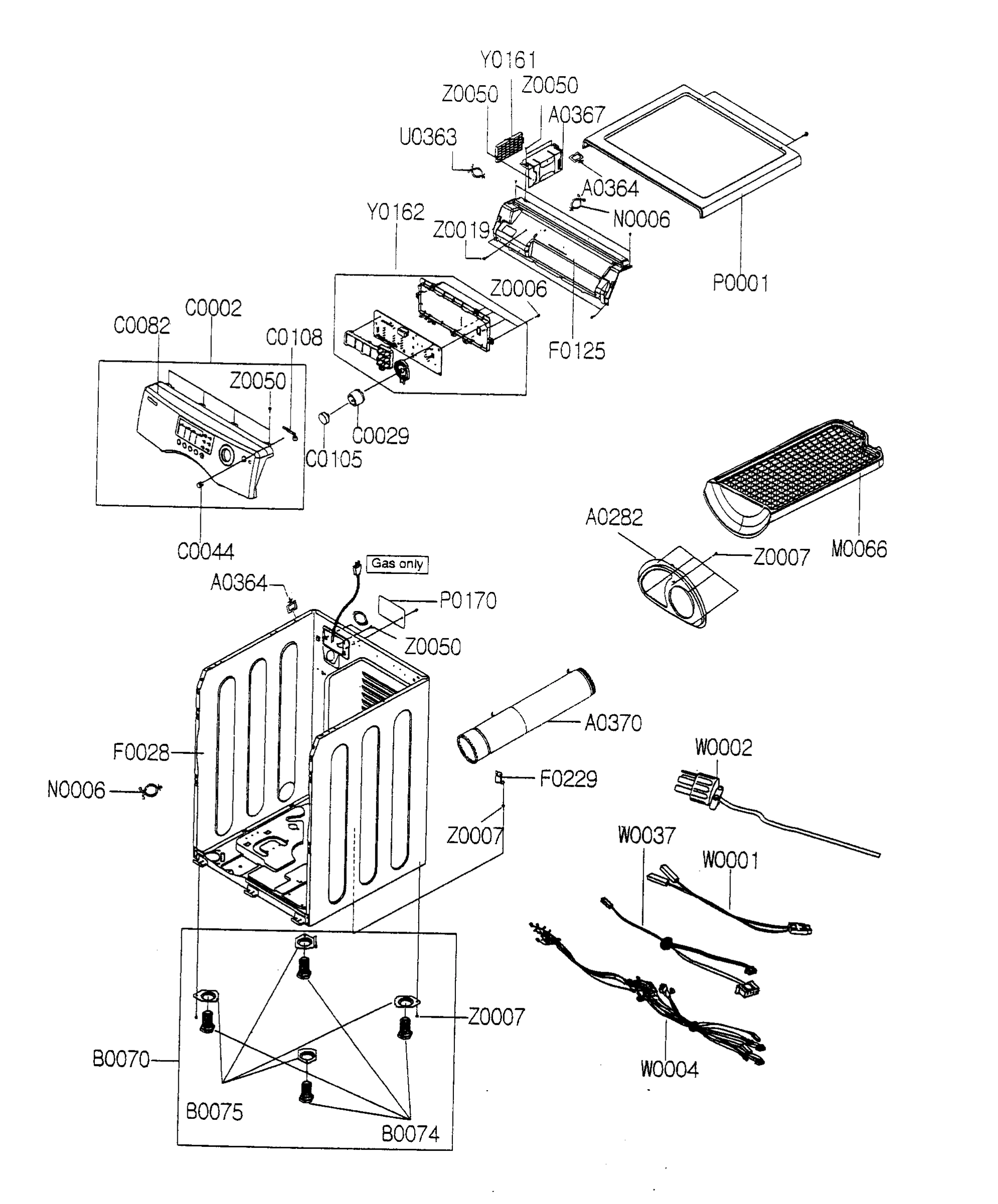 CABINET ASSY
