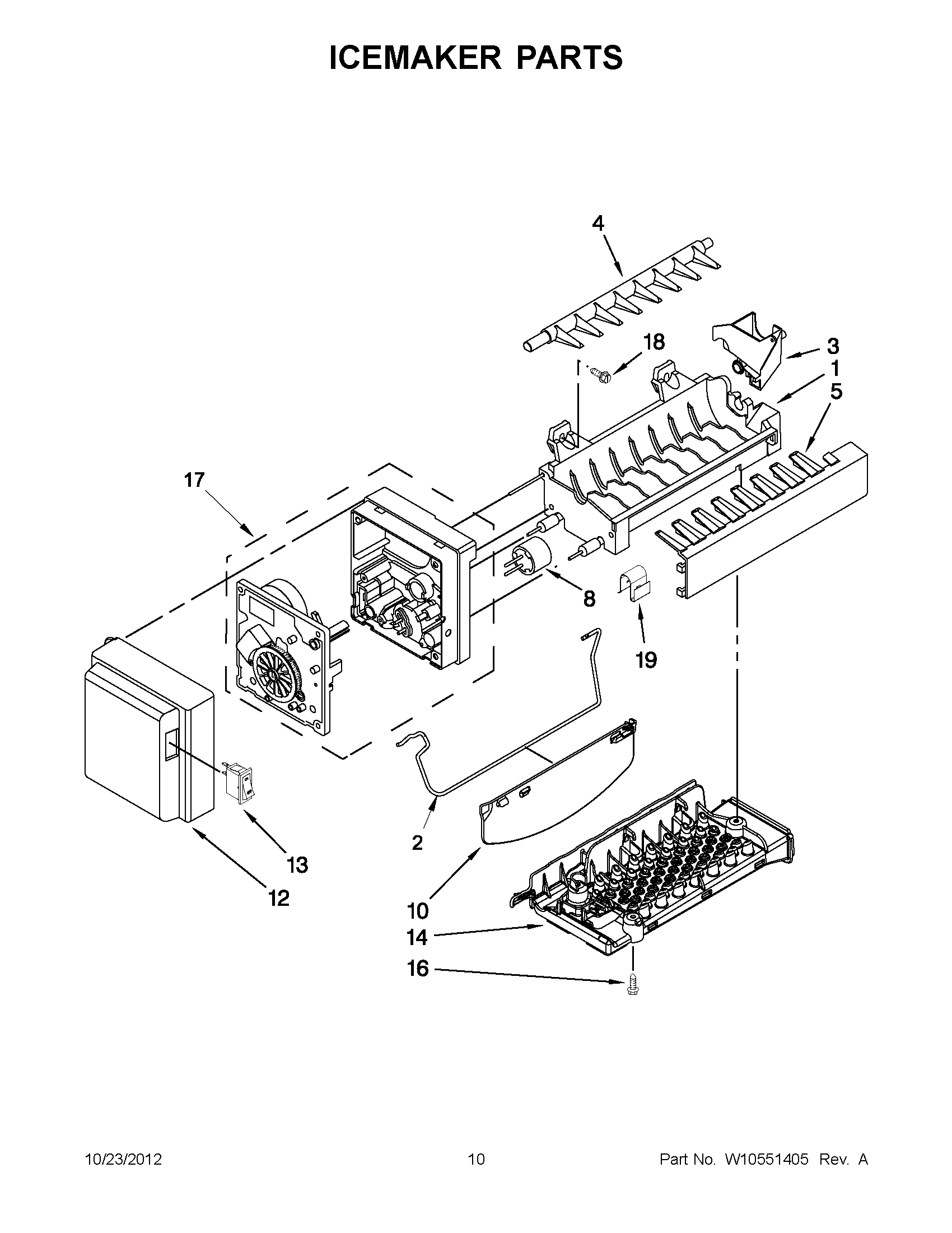 05 - ICEMAKER PARTS