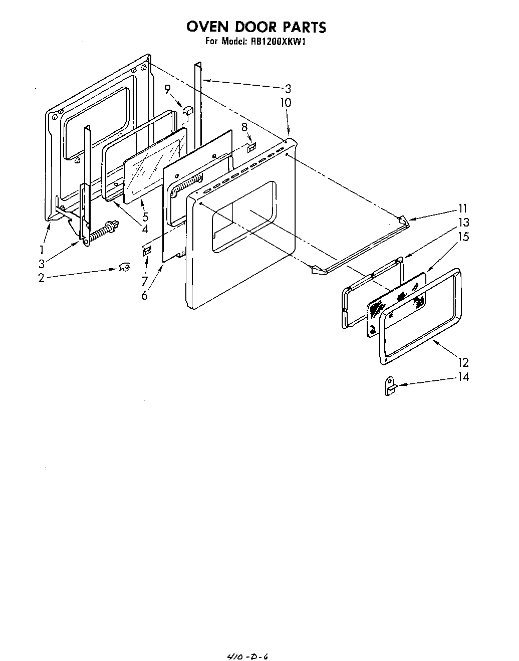 04 - OVEN DOOR