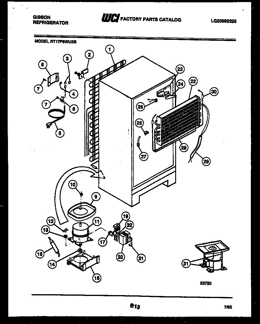 05 - SYSTEM AND AUTOMATIC DEFROST PARTS