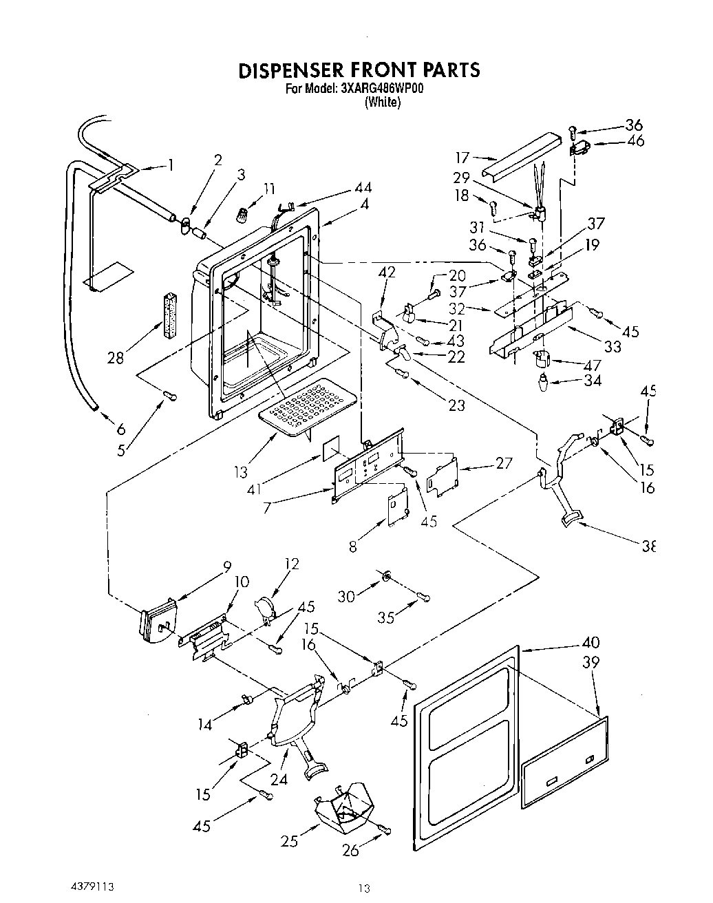 08 - DISPENSER FRONT