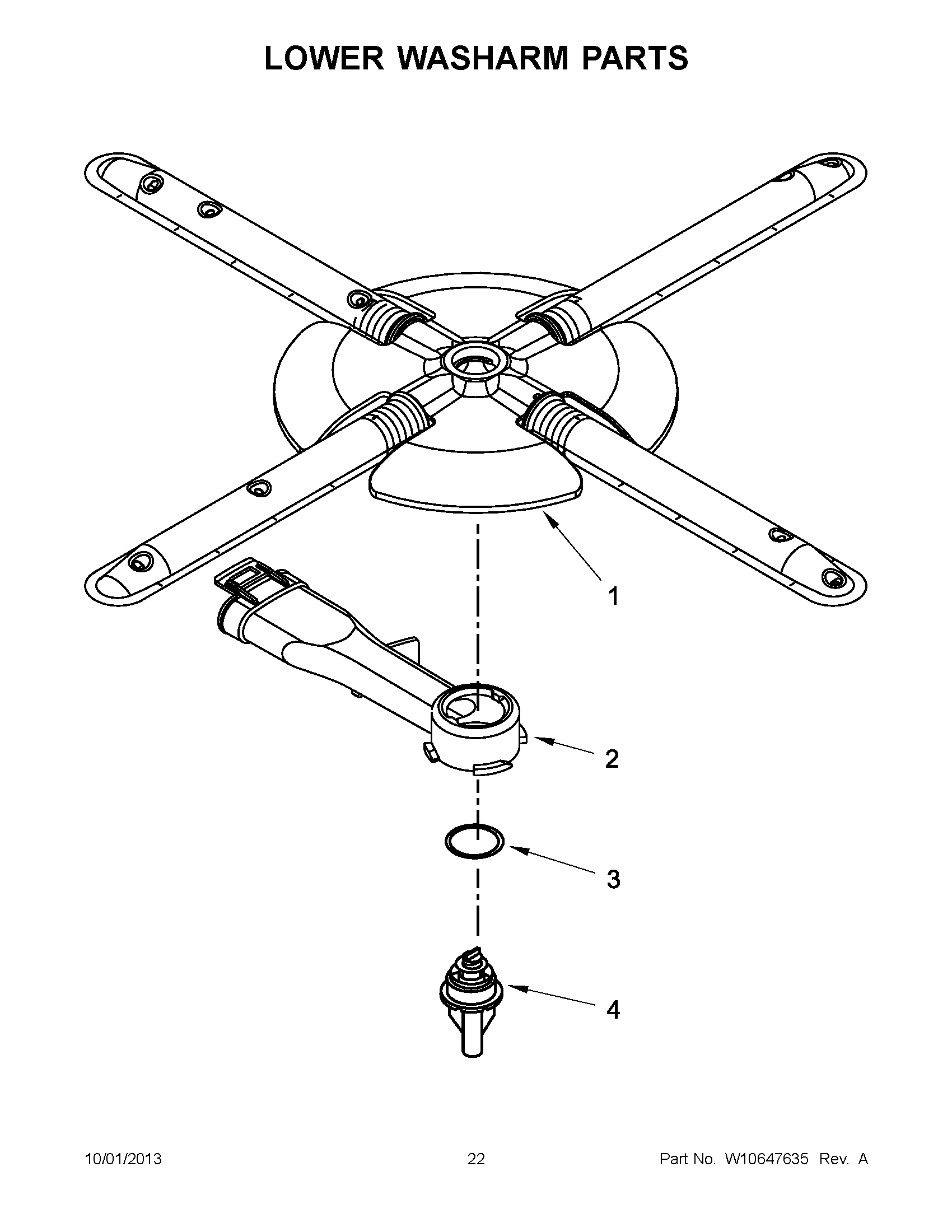 12 - LOWER WASHARM PARTS