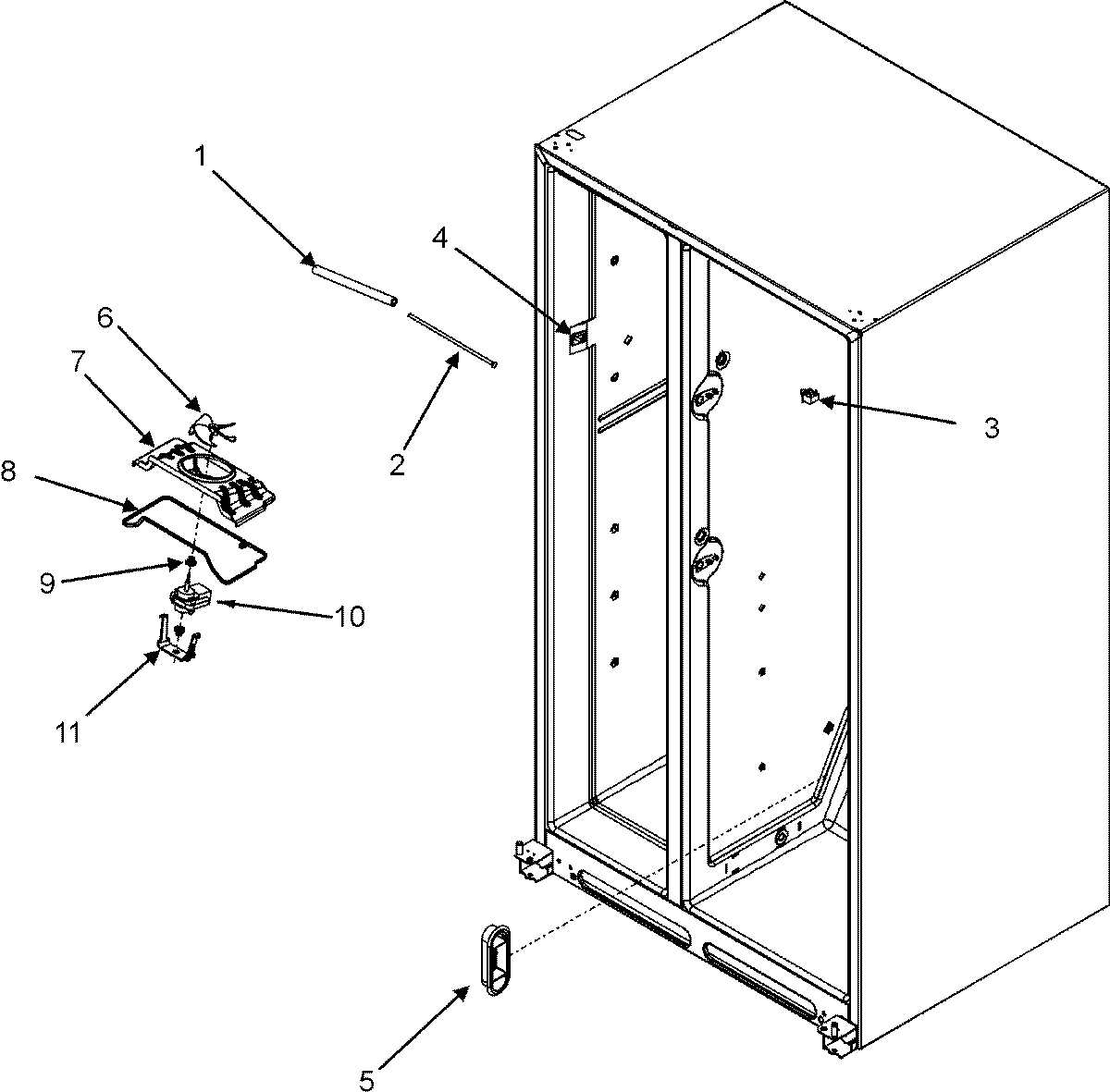 05 - EVAP FAN ASSY.