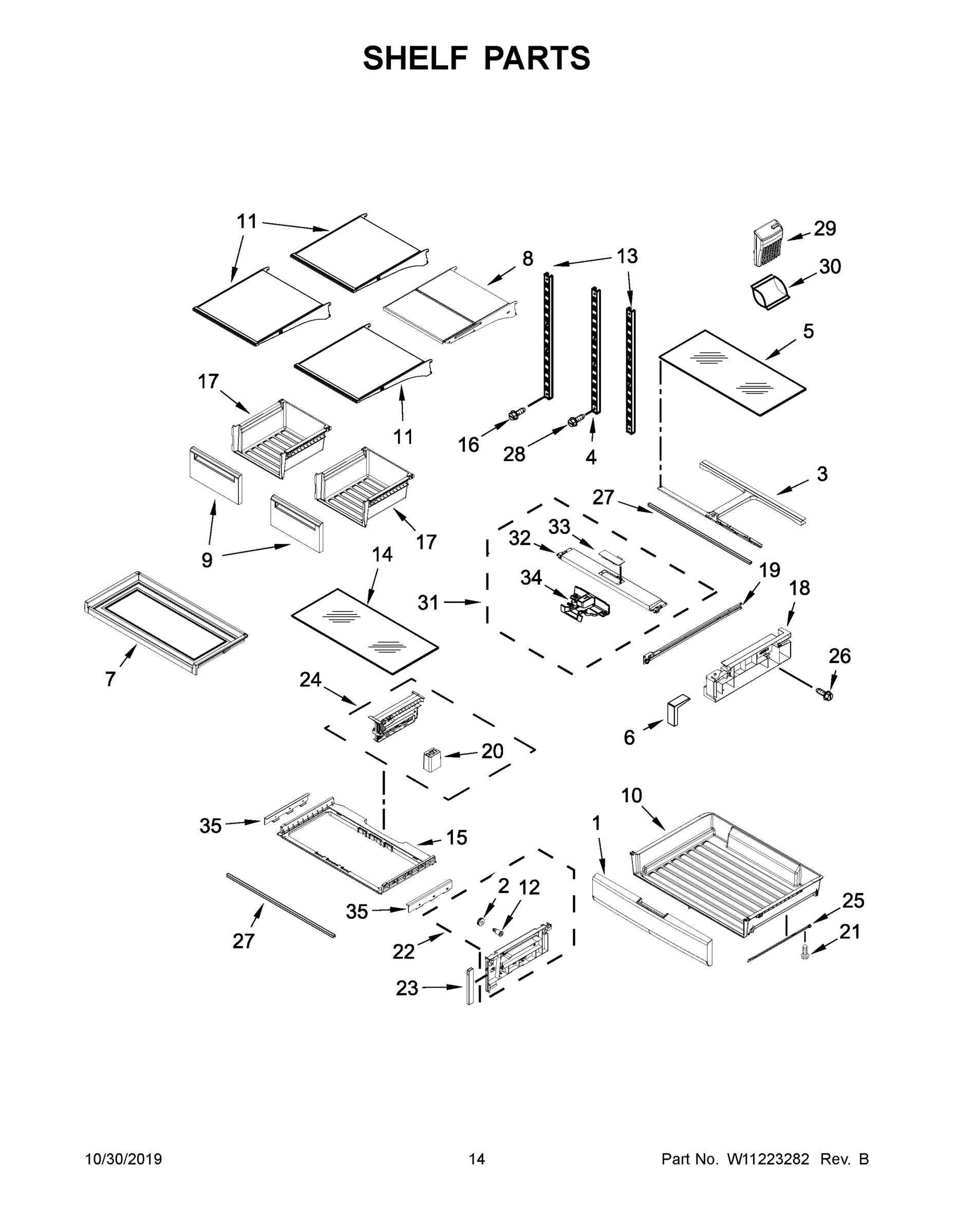 08 - SHELF PARTS