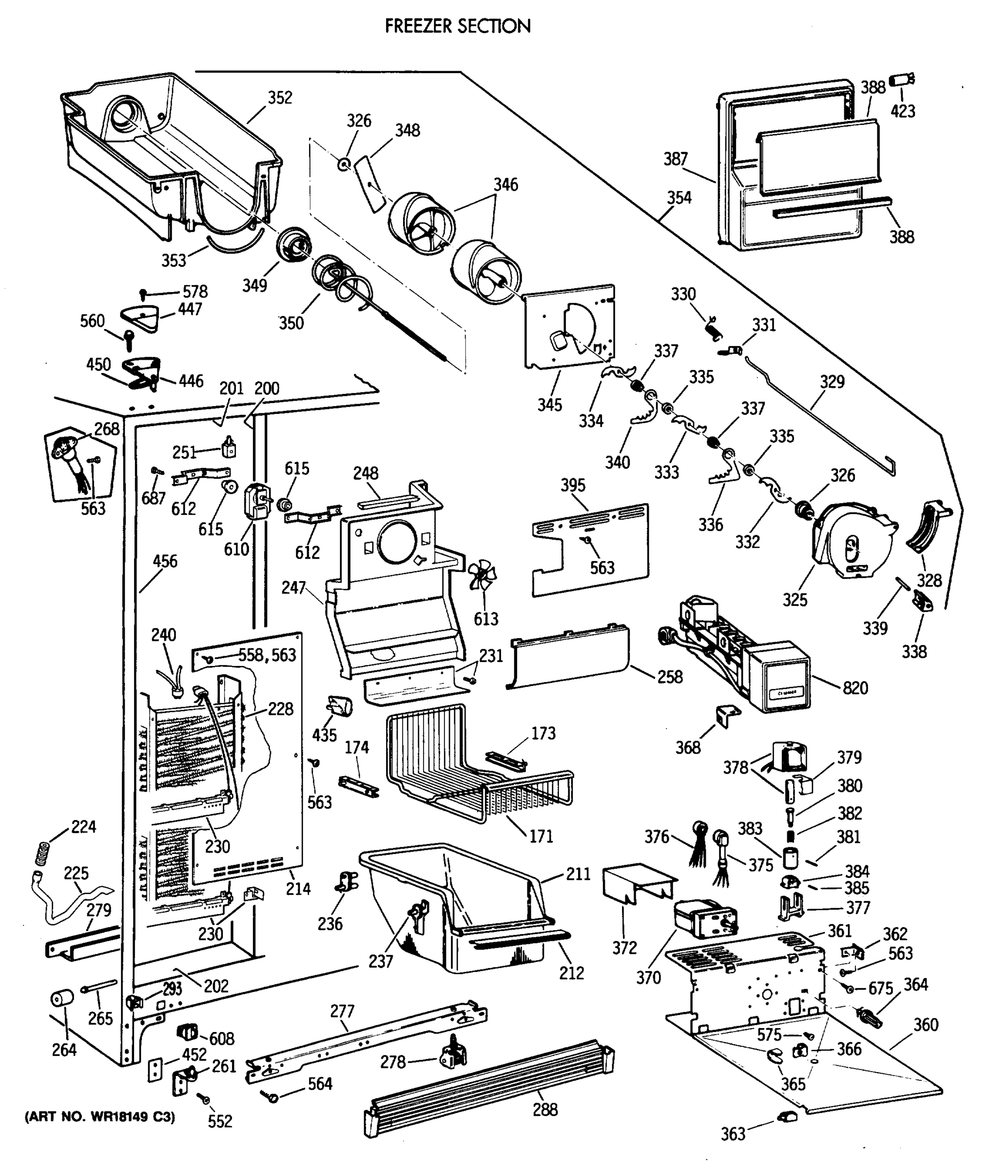 FREEZER SECTION