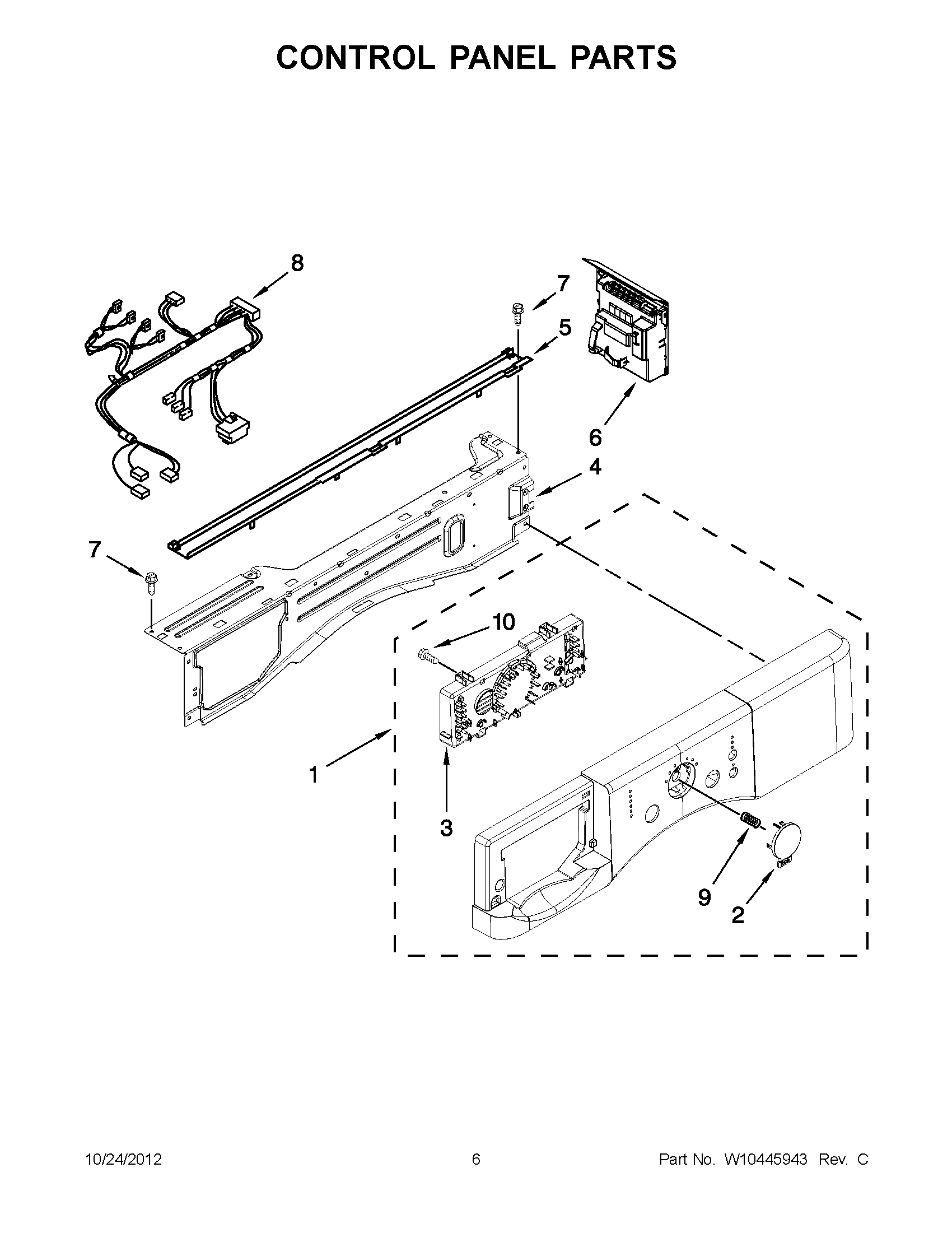 03 - CONTROL PANEL PARTS