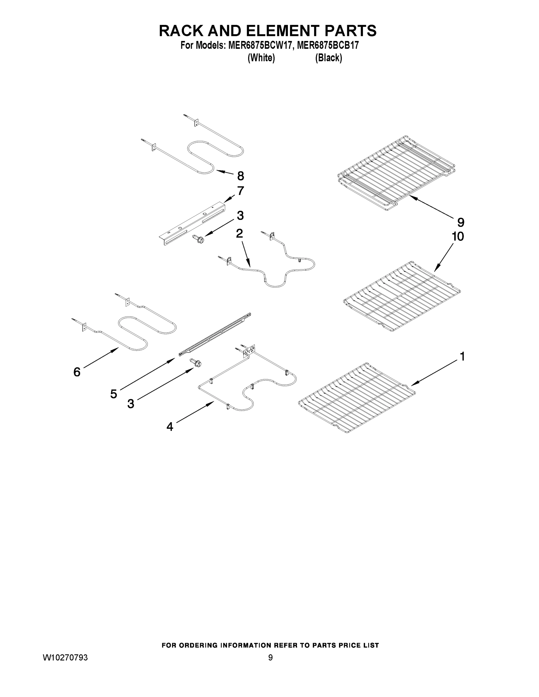06 - RACK AND ELEMENT PARTS