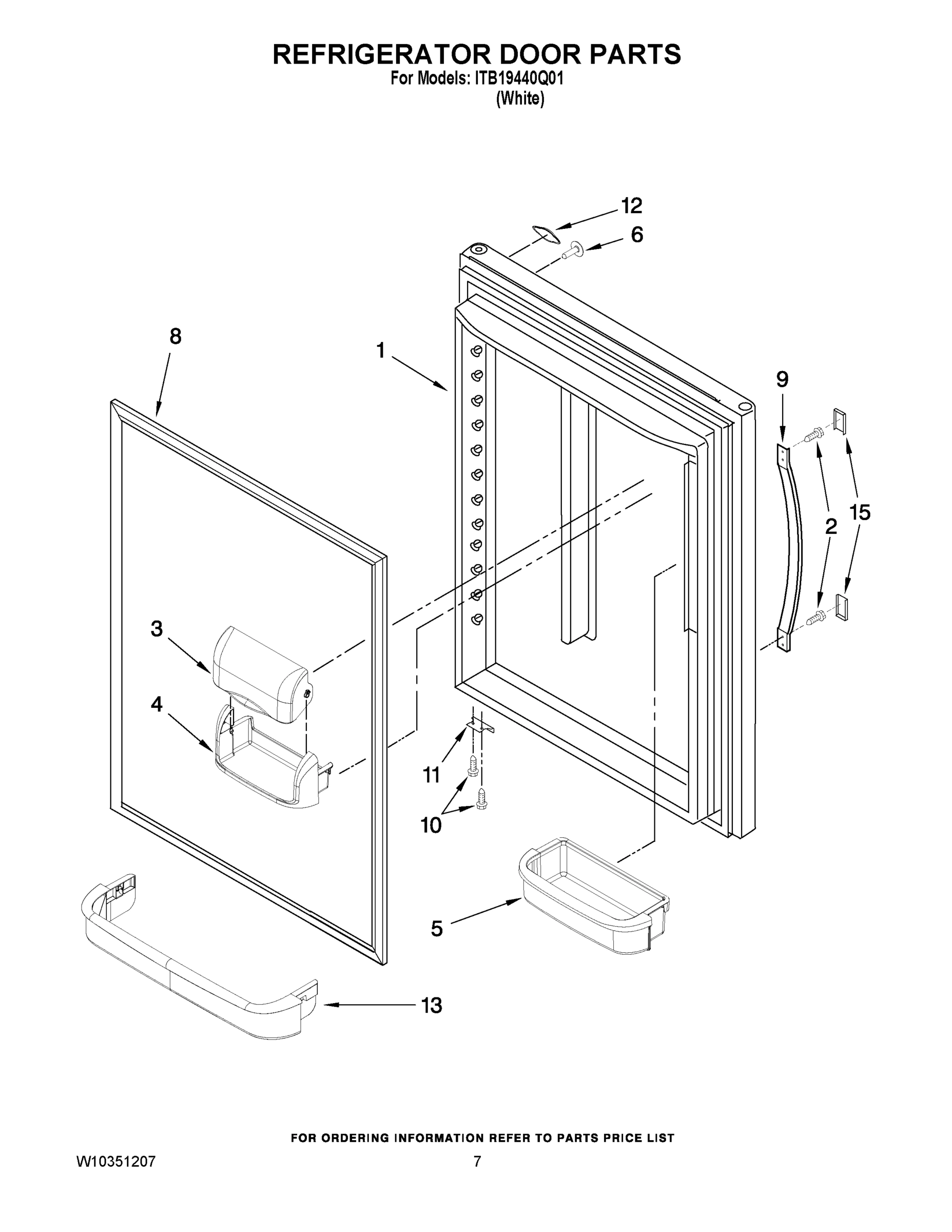 05 - REFRIGERATOR DOOR PARTS