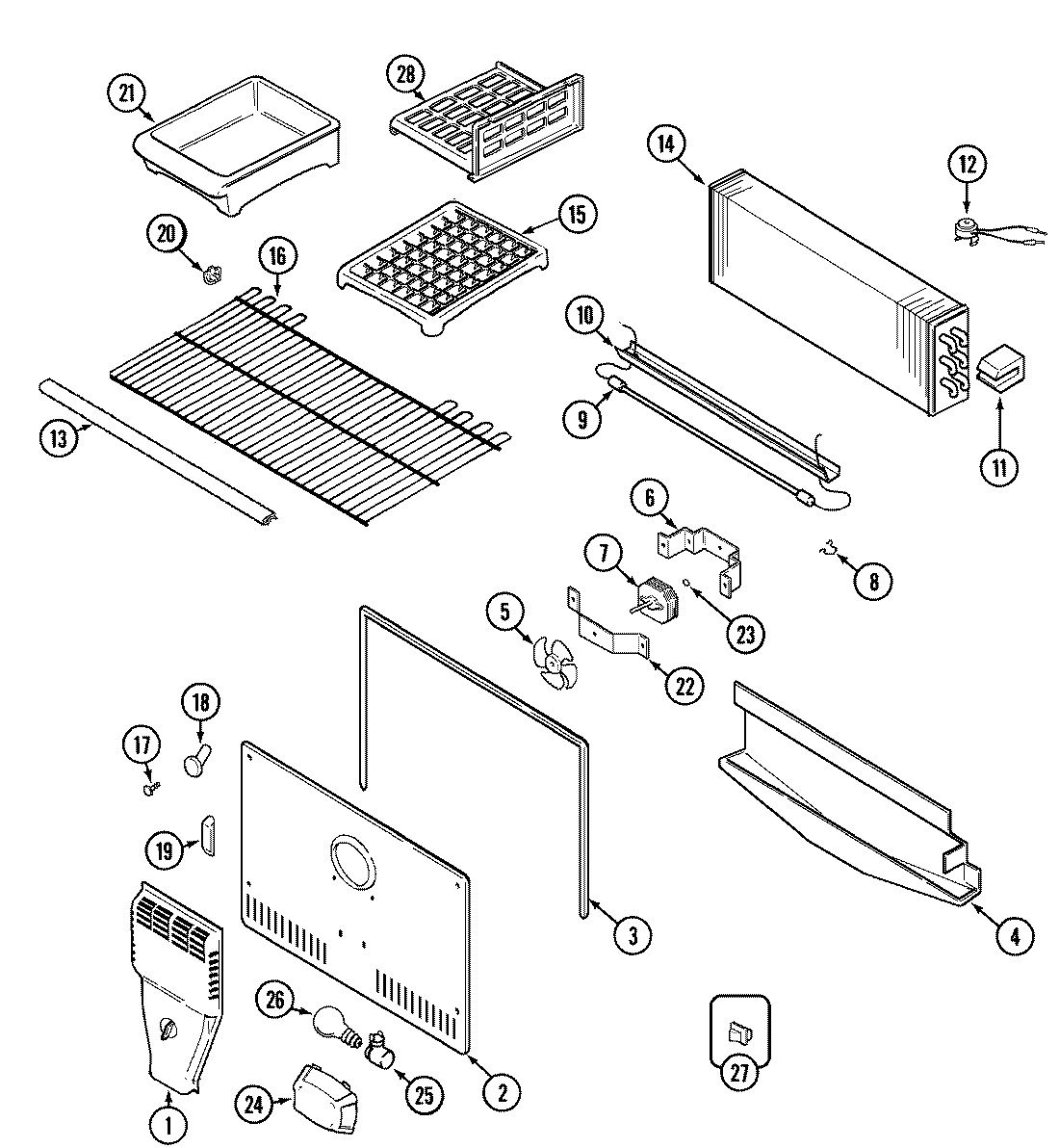 03 - FREEZER COMPARTMENT