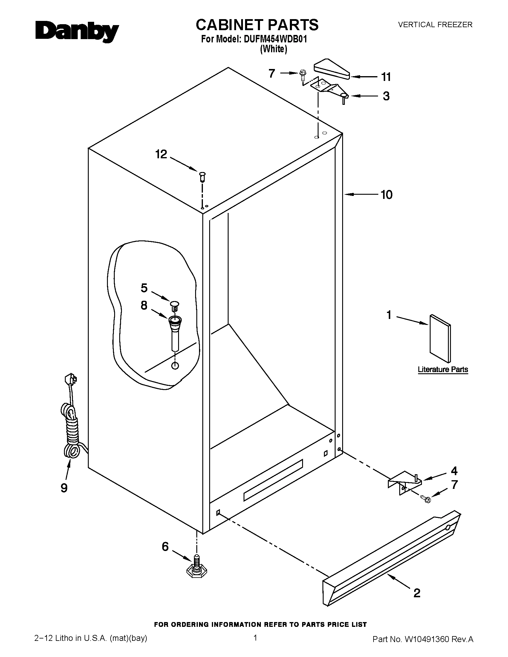 01 - CABINET PARTS
